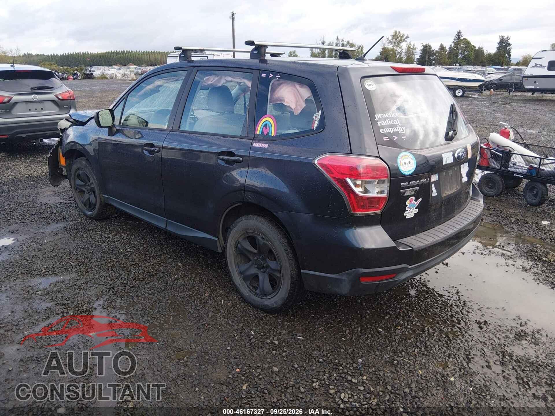 SUBARU FORESTER 2014 - JF2SJAACXEG460612