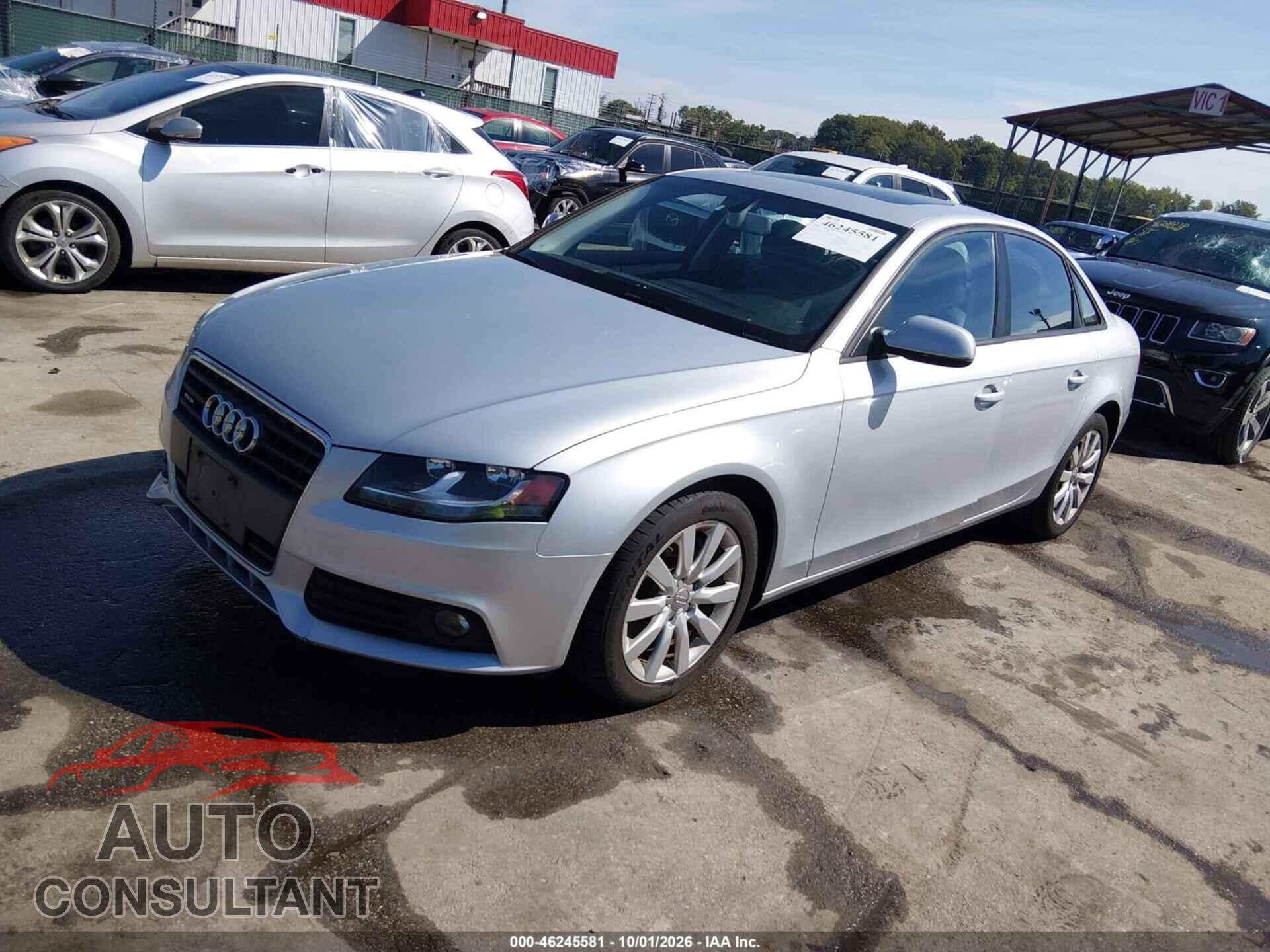 AUDI A4 2012 - WAUDFAFL6CA111395