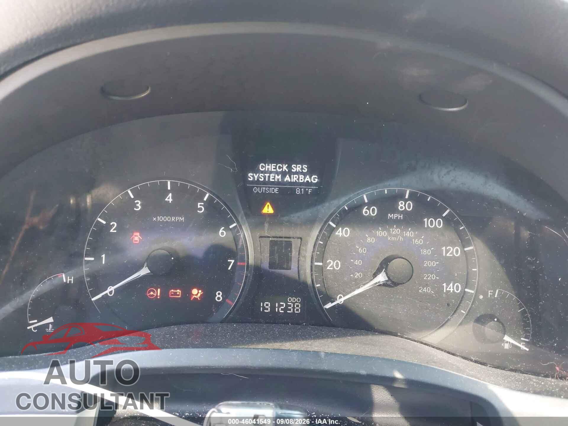 LEXUS RX 350 2010 - 2T2BK1BA6AC025650