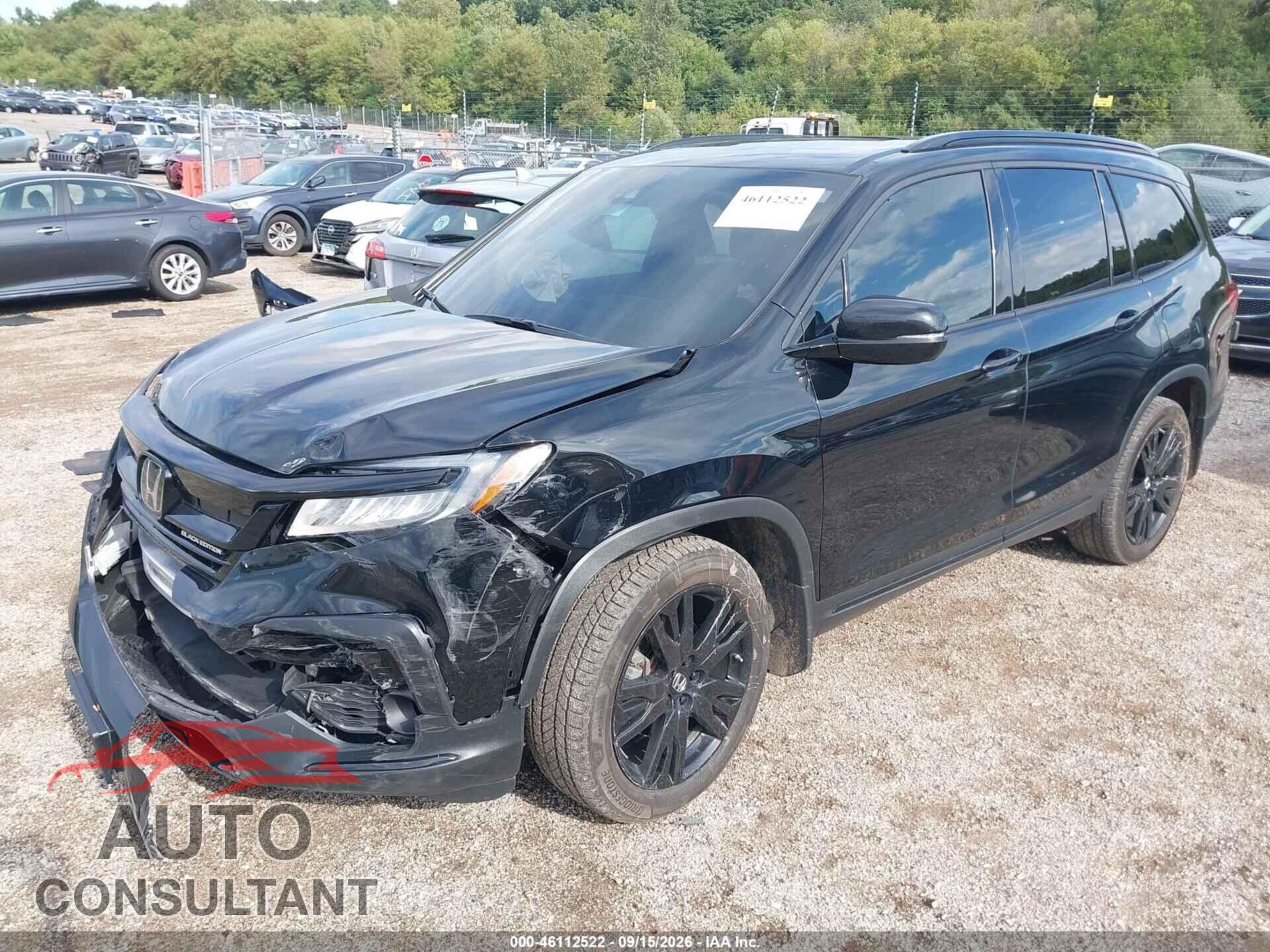 HONDA PILOT 2021 - 5FNYF6H71MB045641