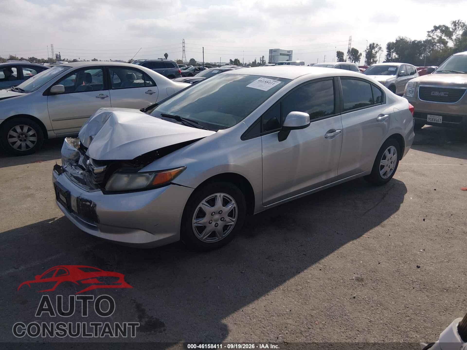 HONDA CIVIC 2012 - 2HGFB2F55CH600842