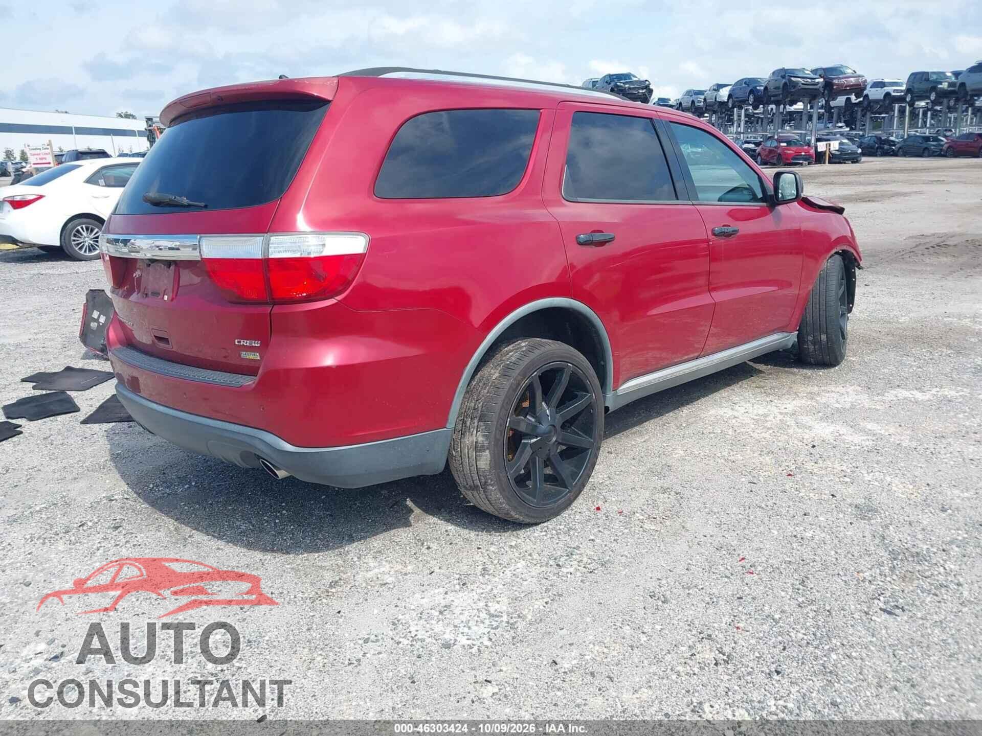 DODGE DURANGO 2011 - 1D4RD4GG8BC634165