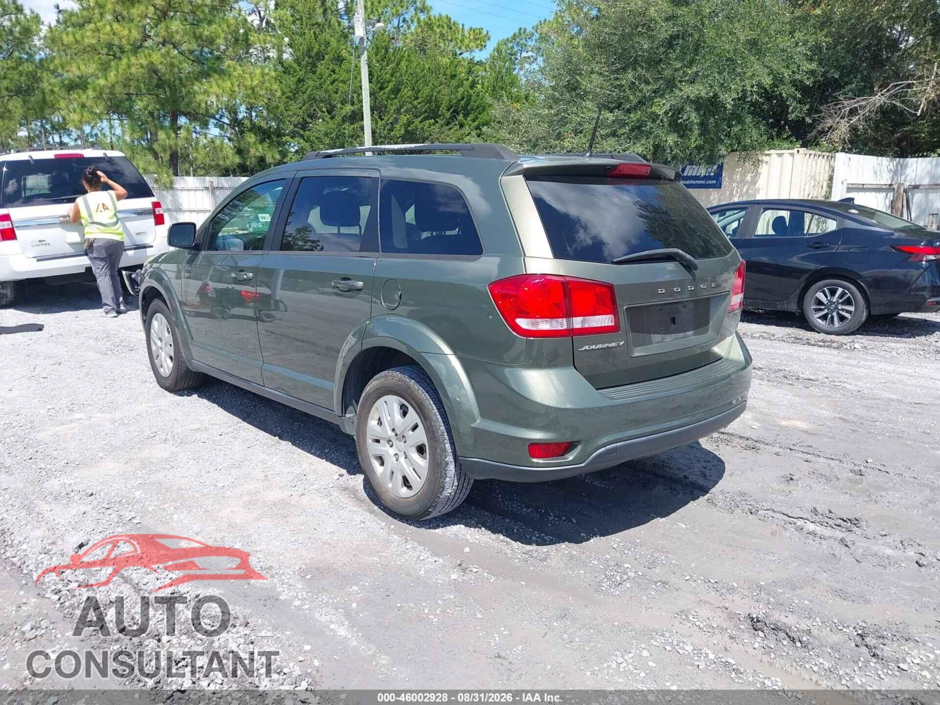 DODGE JOURNEY 2019 - 3C4PDCBB2KT863696