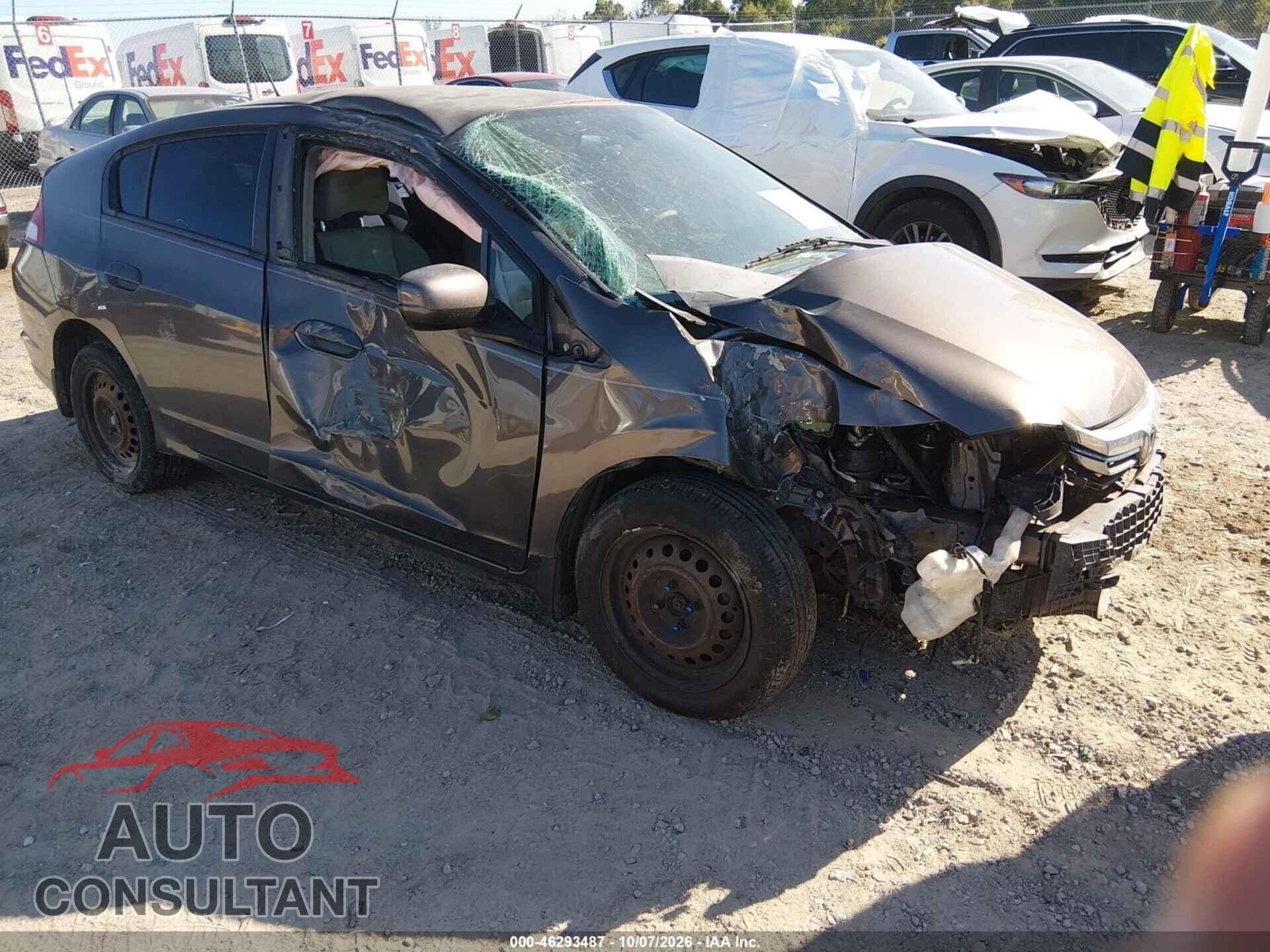 HONDA INSIGHT 2012 - JHMZE2H52CS005213