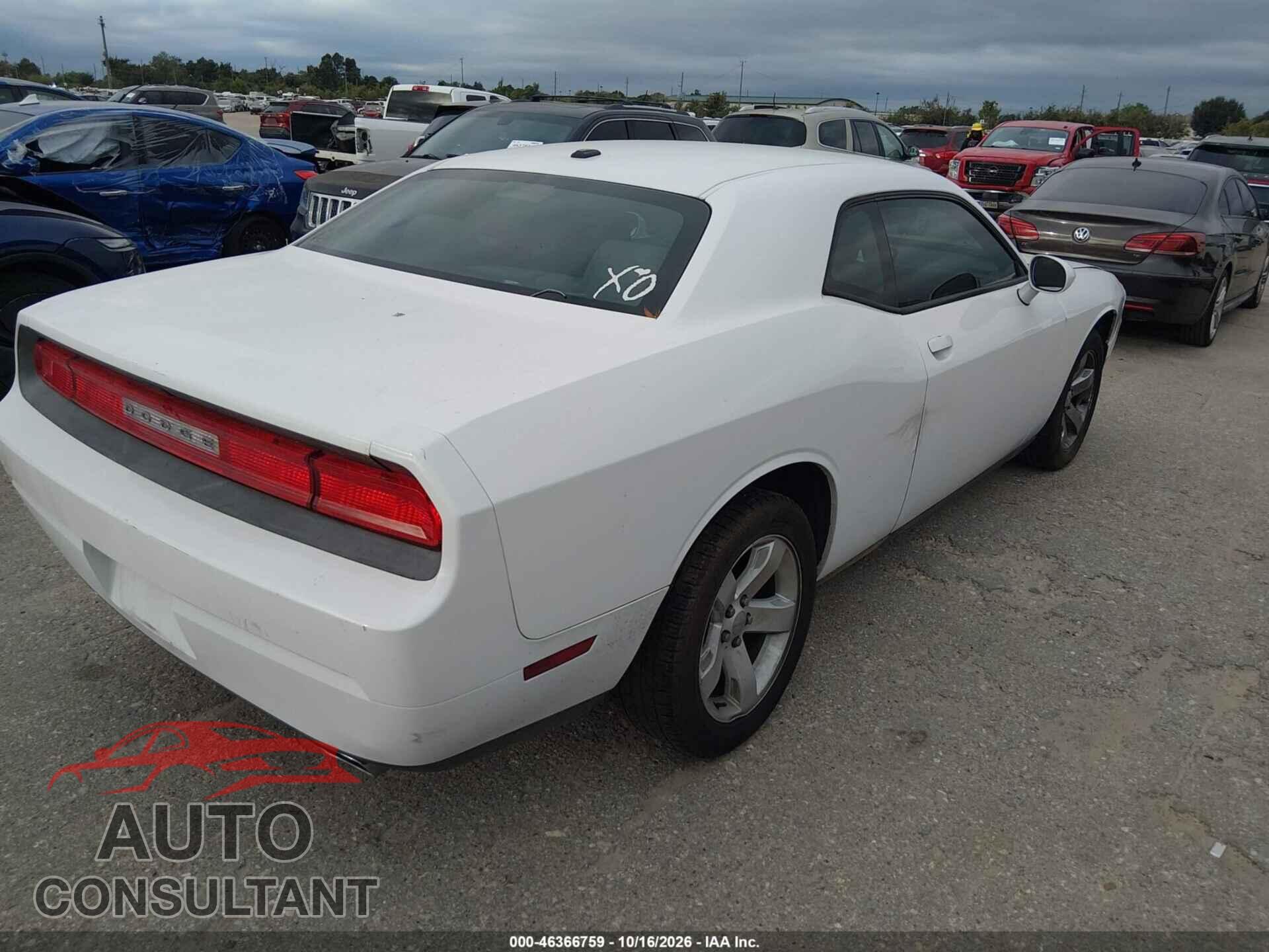 DODGE CHALLENGER 2011 - 2B3CJ4DG3BH510870