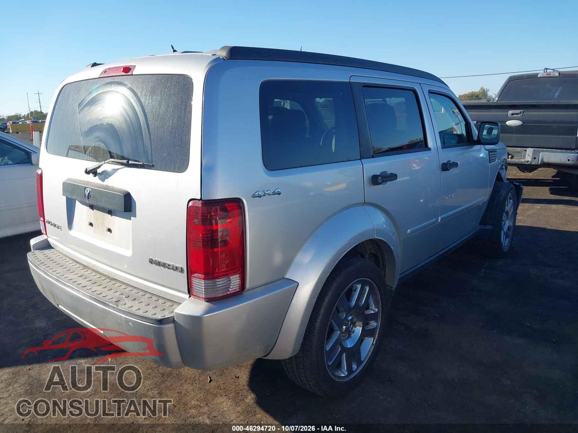 DODGE NITRO 2010 - 1D4PU2GK5AW141864