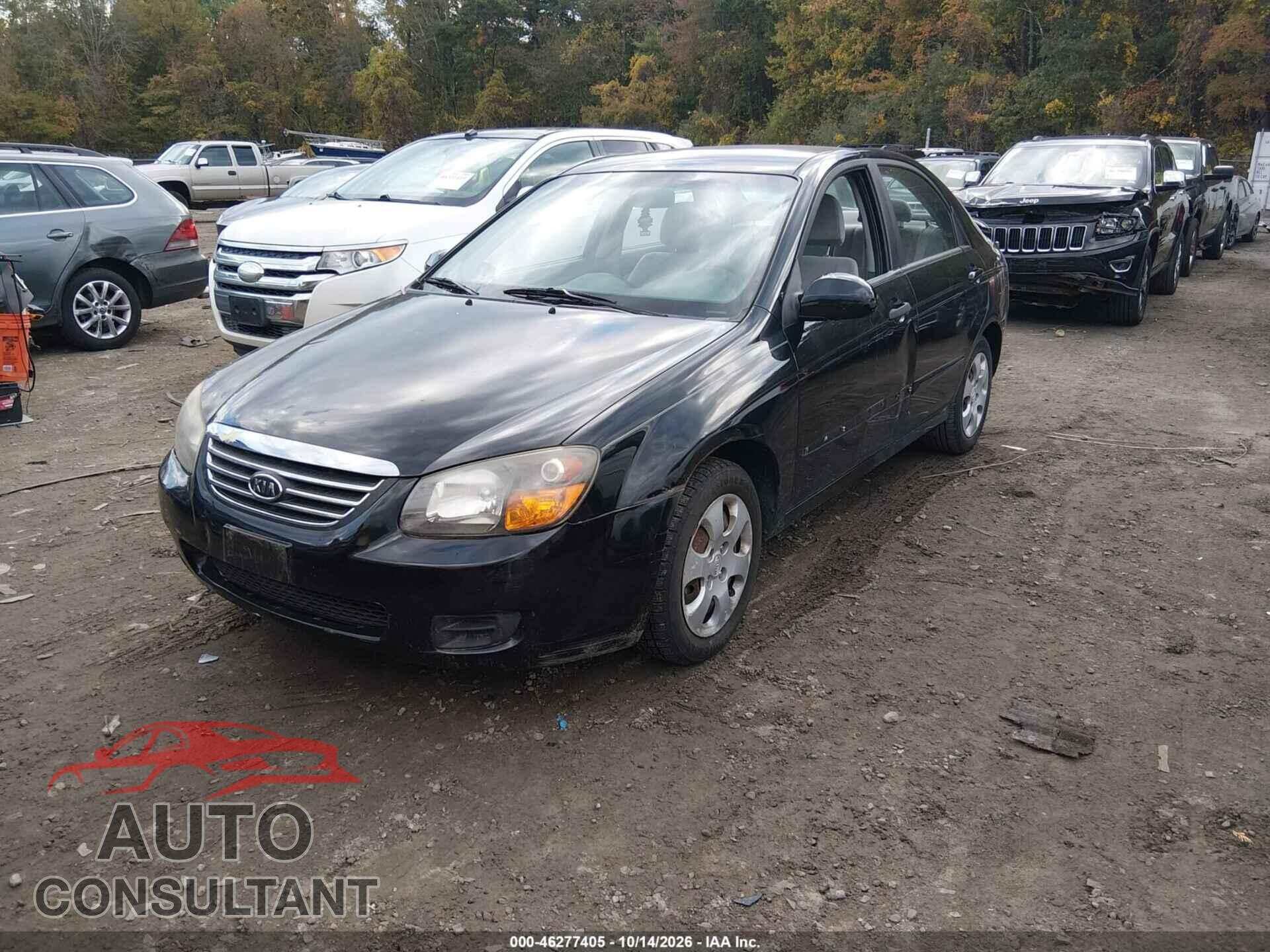 KIA SPECTRA 2009 - KNAFE222995648455