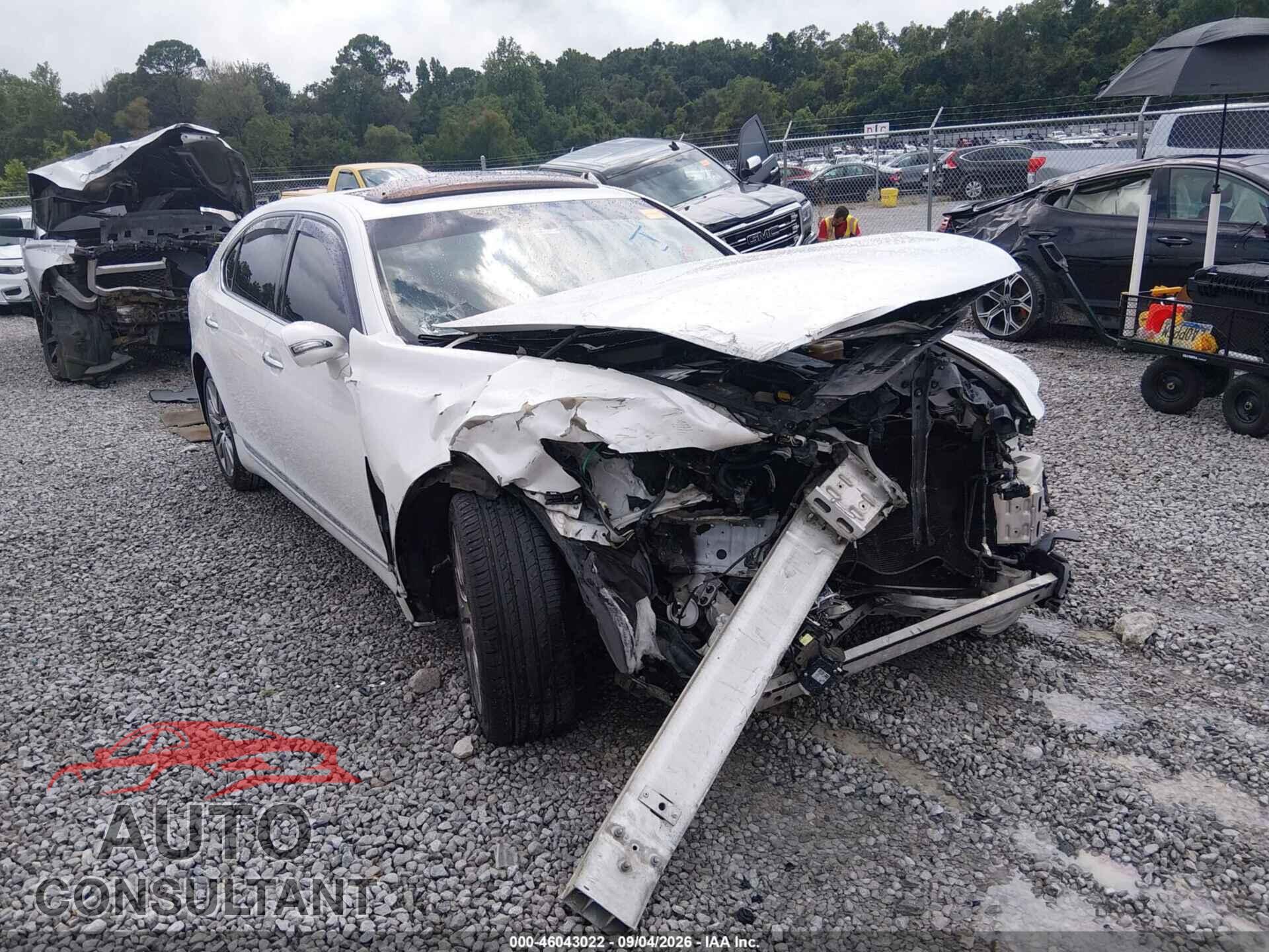 LEXUS LS 460 2012 - JTHGL5EF7C5046186