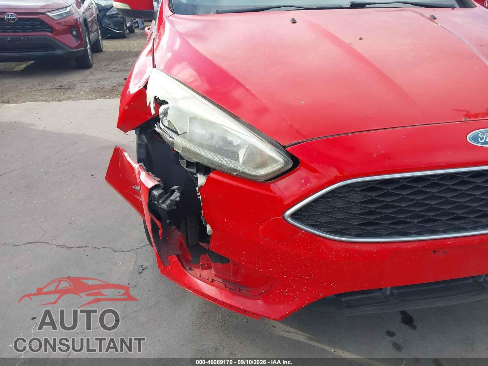 FORD FOCUS 2016 - 1FADP3F21GL336553