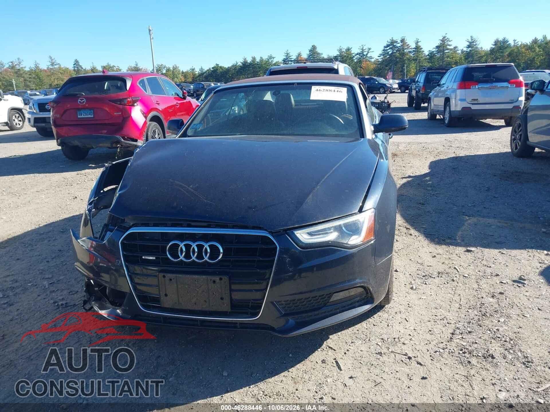 AUDI A5 2013 - WAULFAFH1DN010699