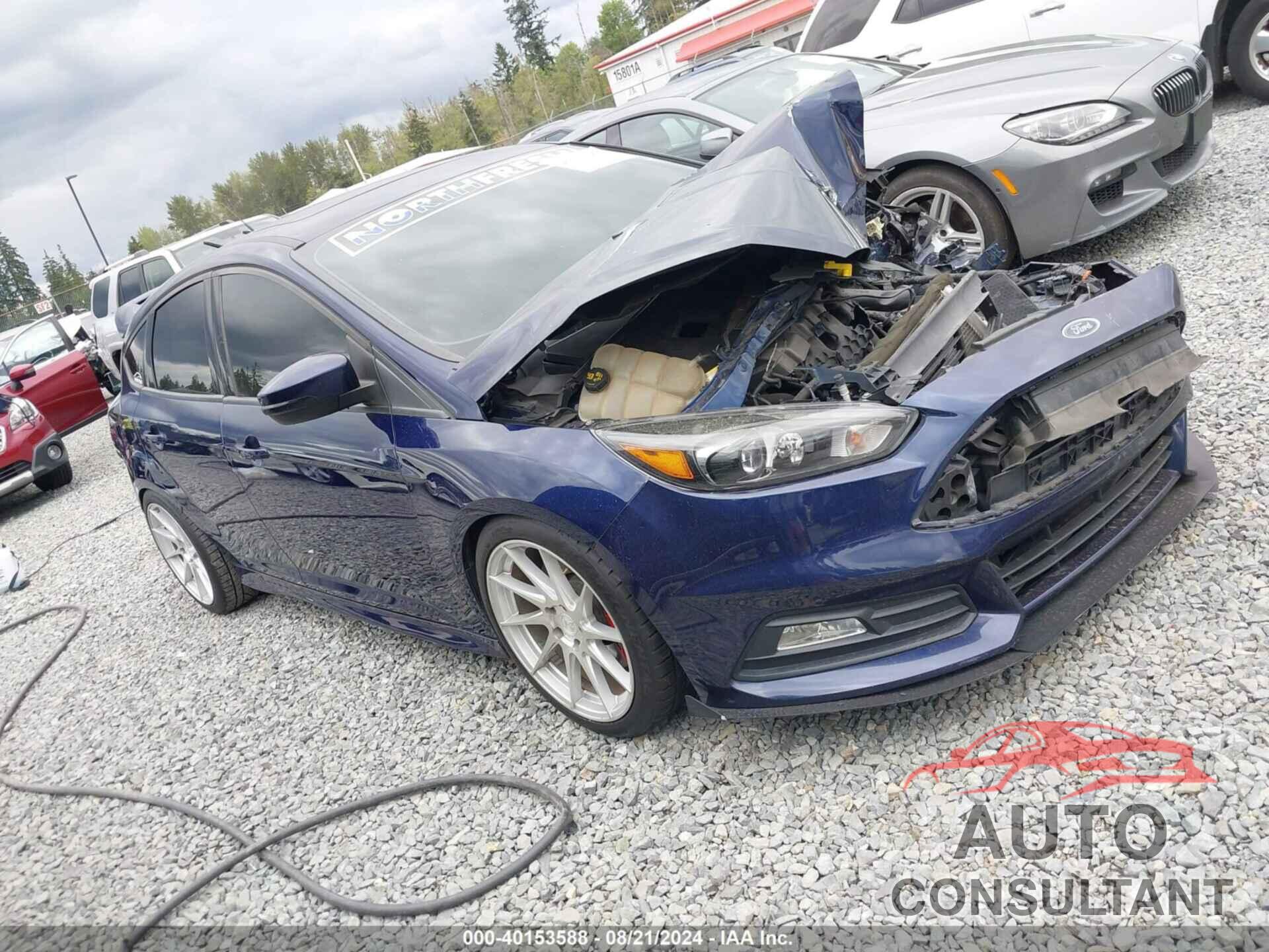 FORD FOCUS ST 2017 - 1FADP3L93HL296320