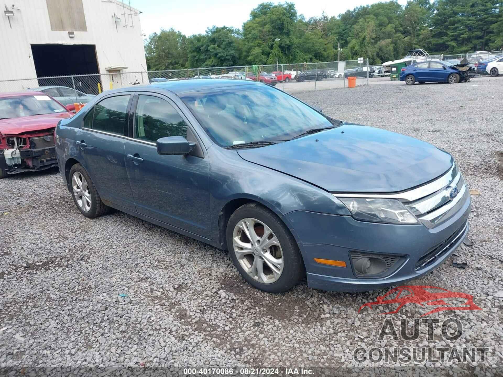 FORD FUSION 2012 - 3FAHP0HA3CR173291