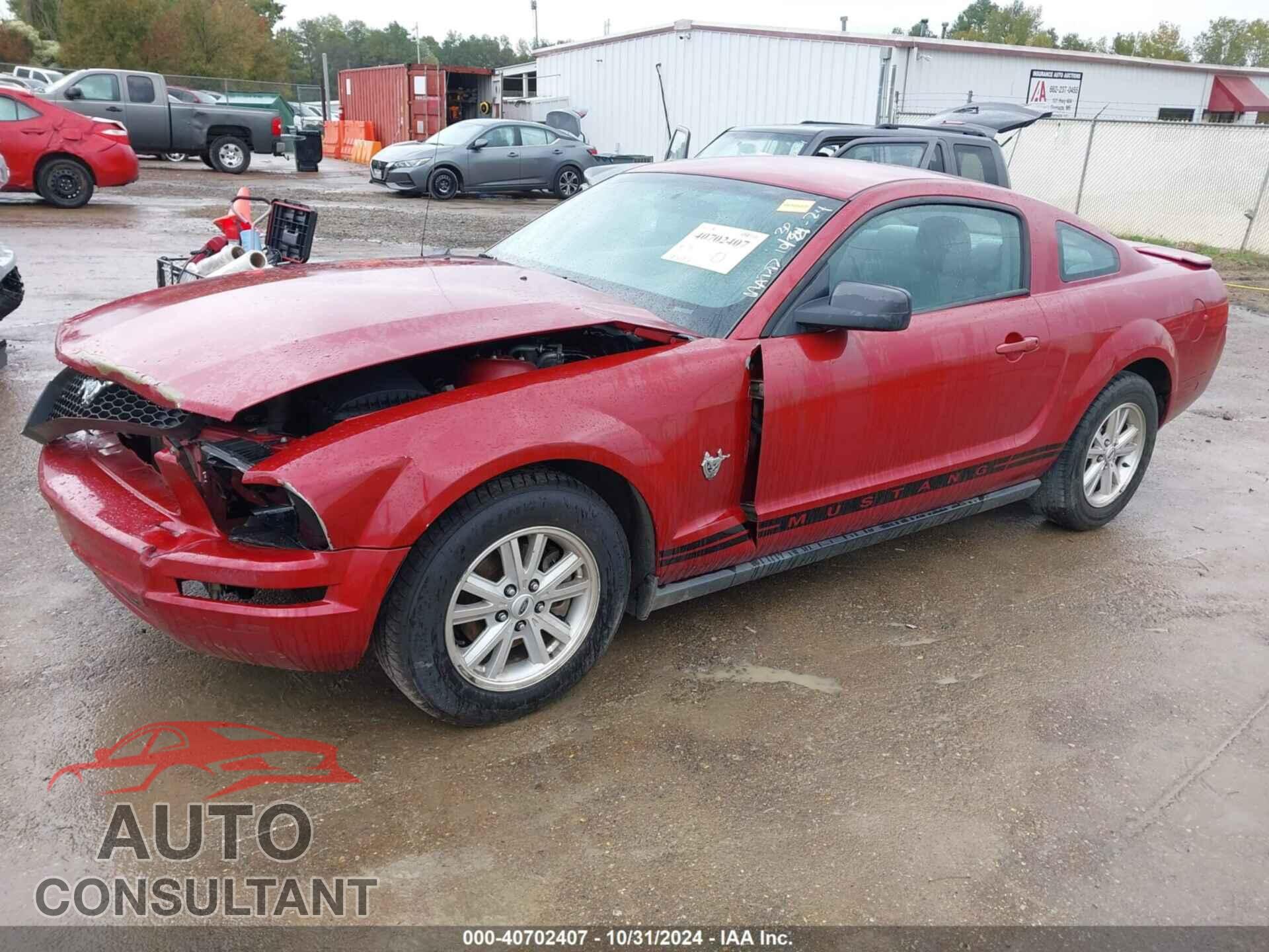 FORD MUSTANG 2009 - 1ZVHT80N995136712