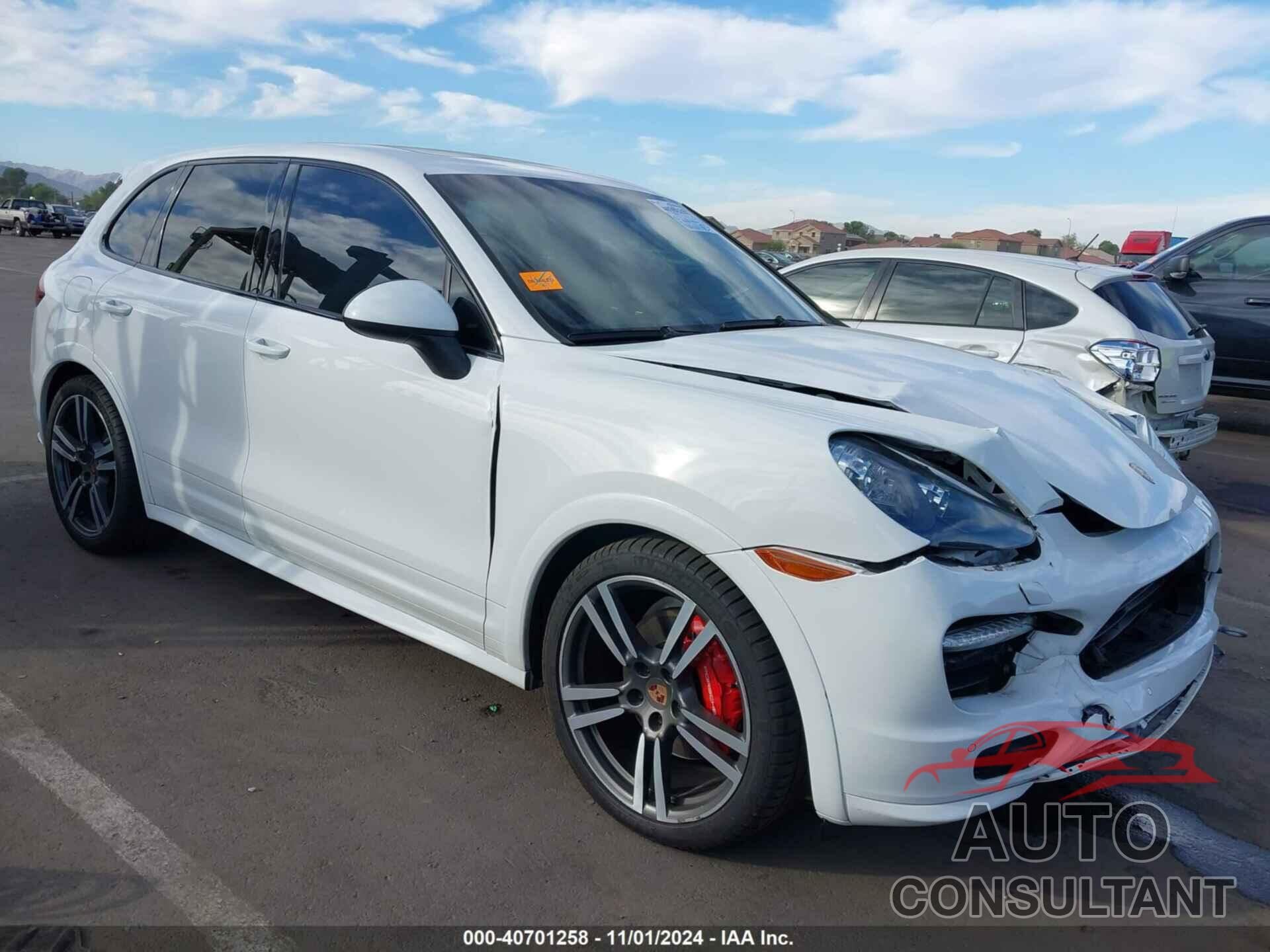 PORSCHE CAYENNE 2013 - WP1AD2A21DLA79184