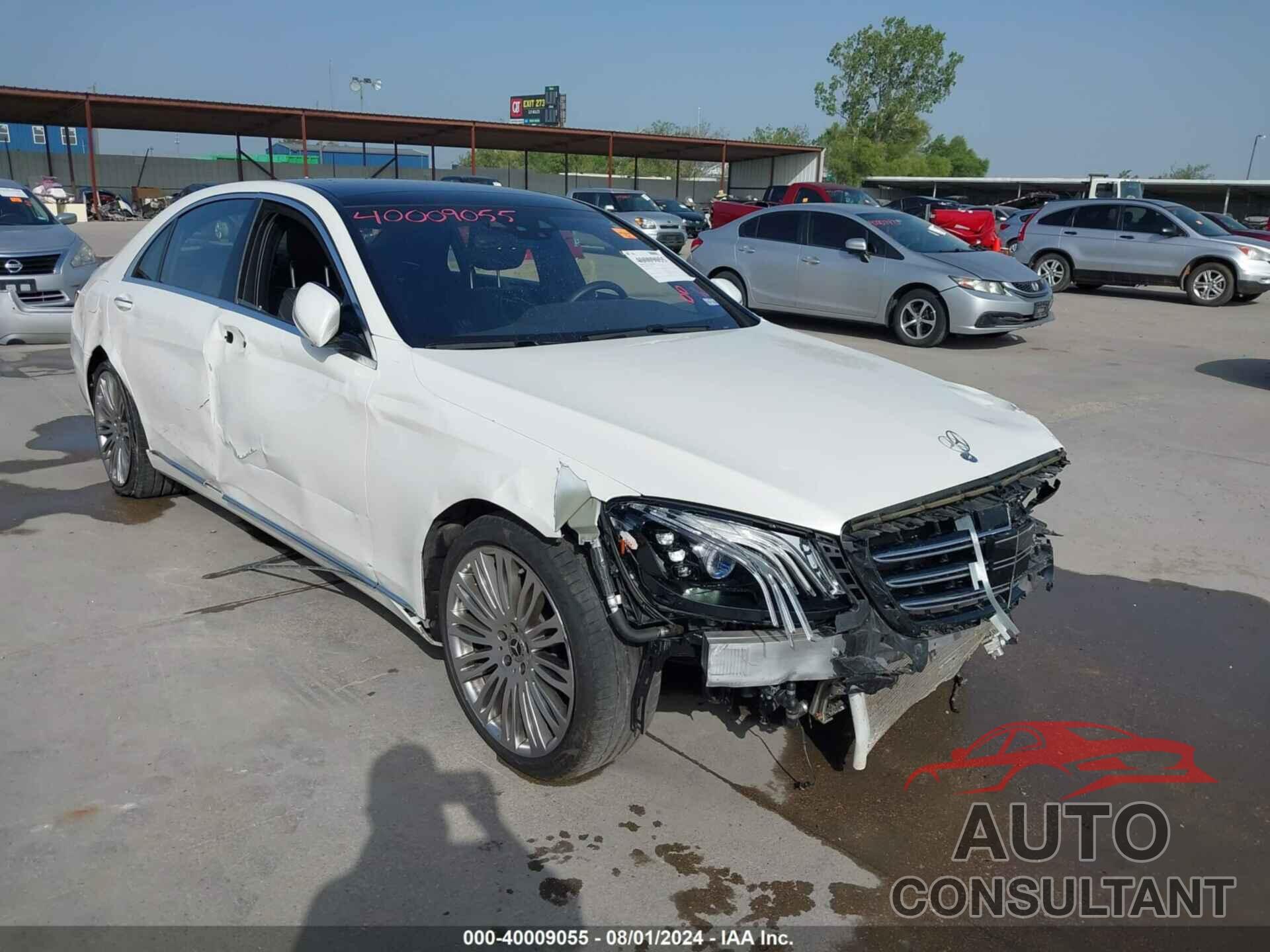 MERCEDES-BENZ S 560 2020 - WDDUG8DB0LA510943