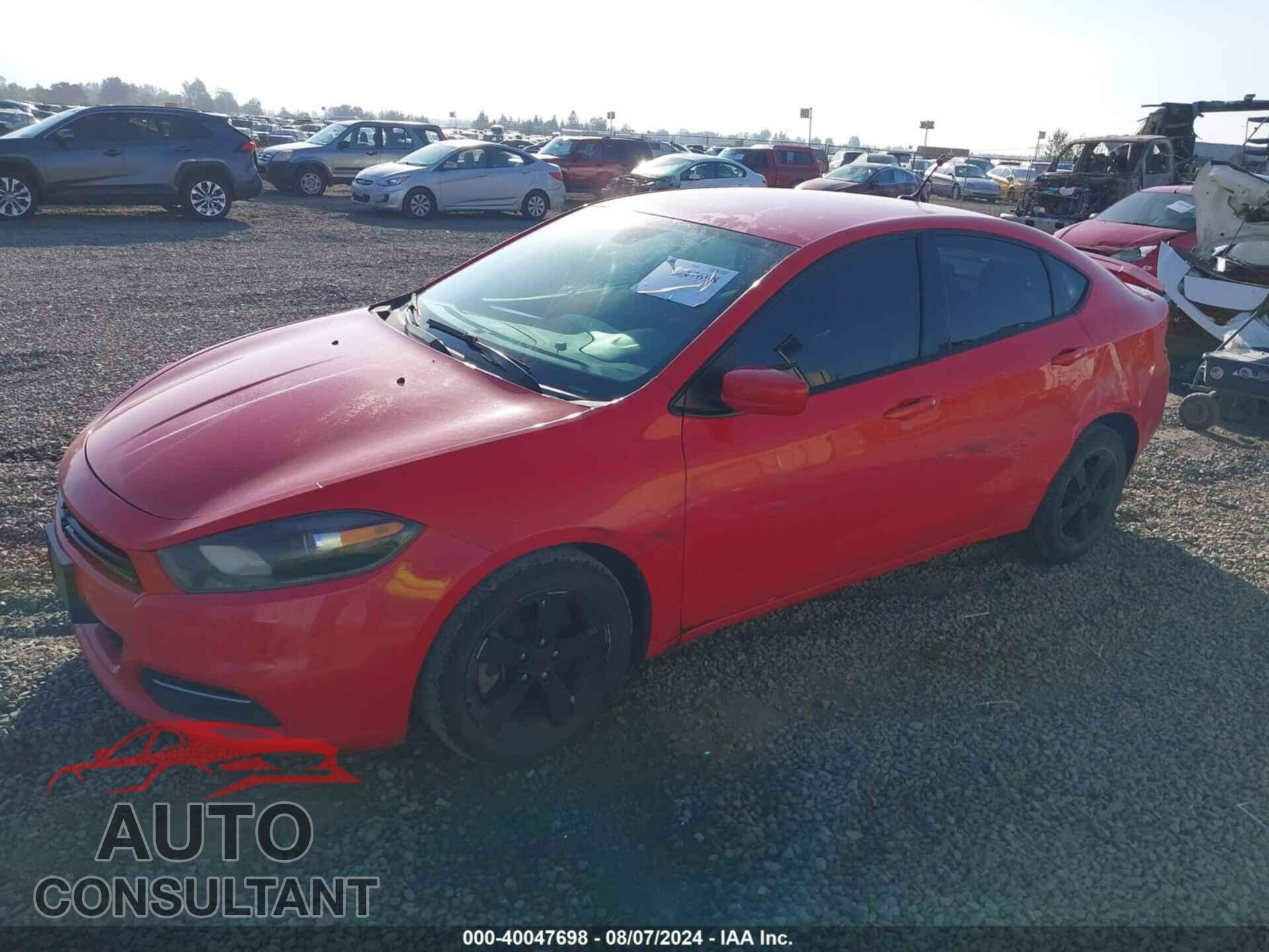 DODGE DART 2016 - 1C3CDFBA7GD718193