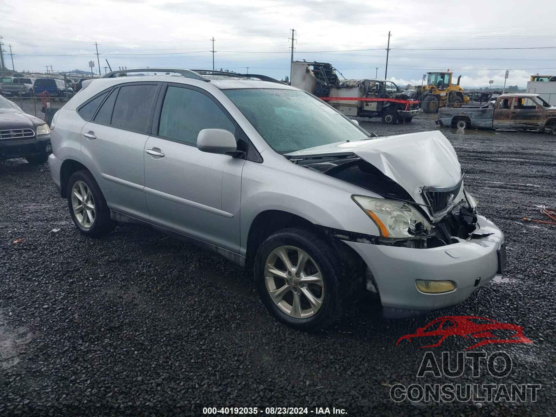 LEXUS RX 350 2009 - 2T2HK31U49C097198