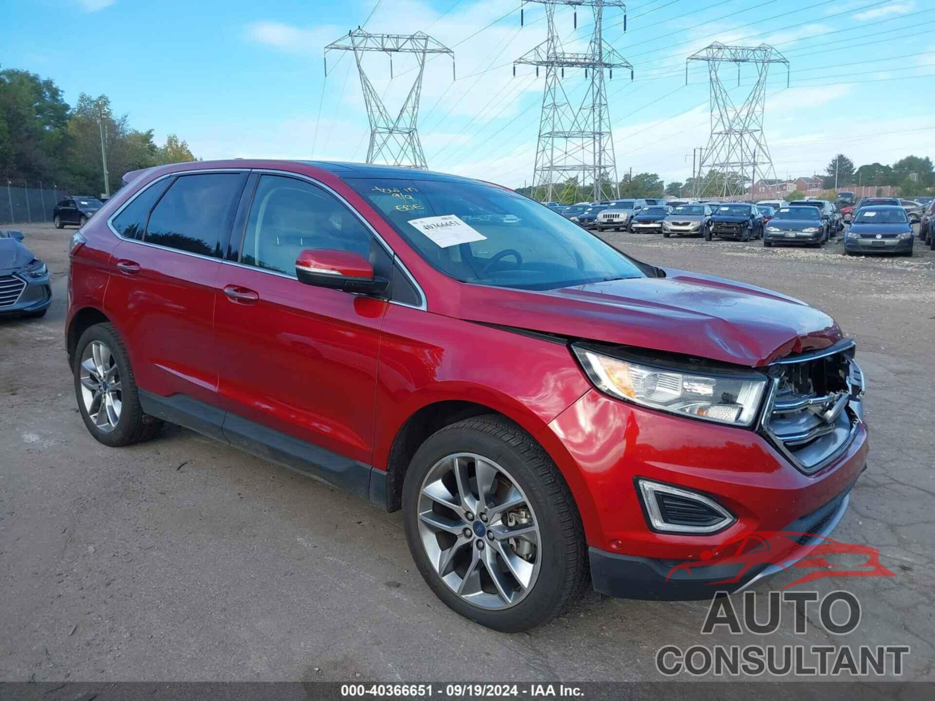 FORD EDGE 2016 - 2FMPK4K83GBC39534