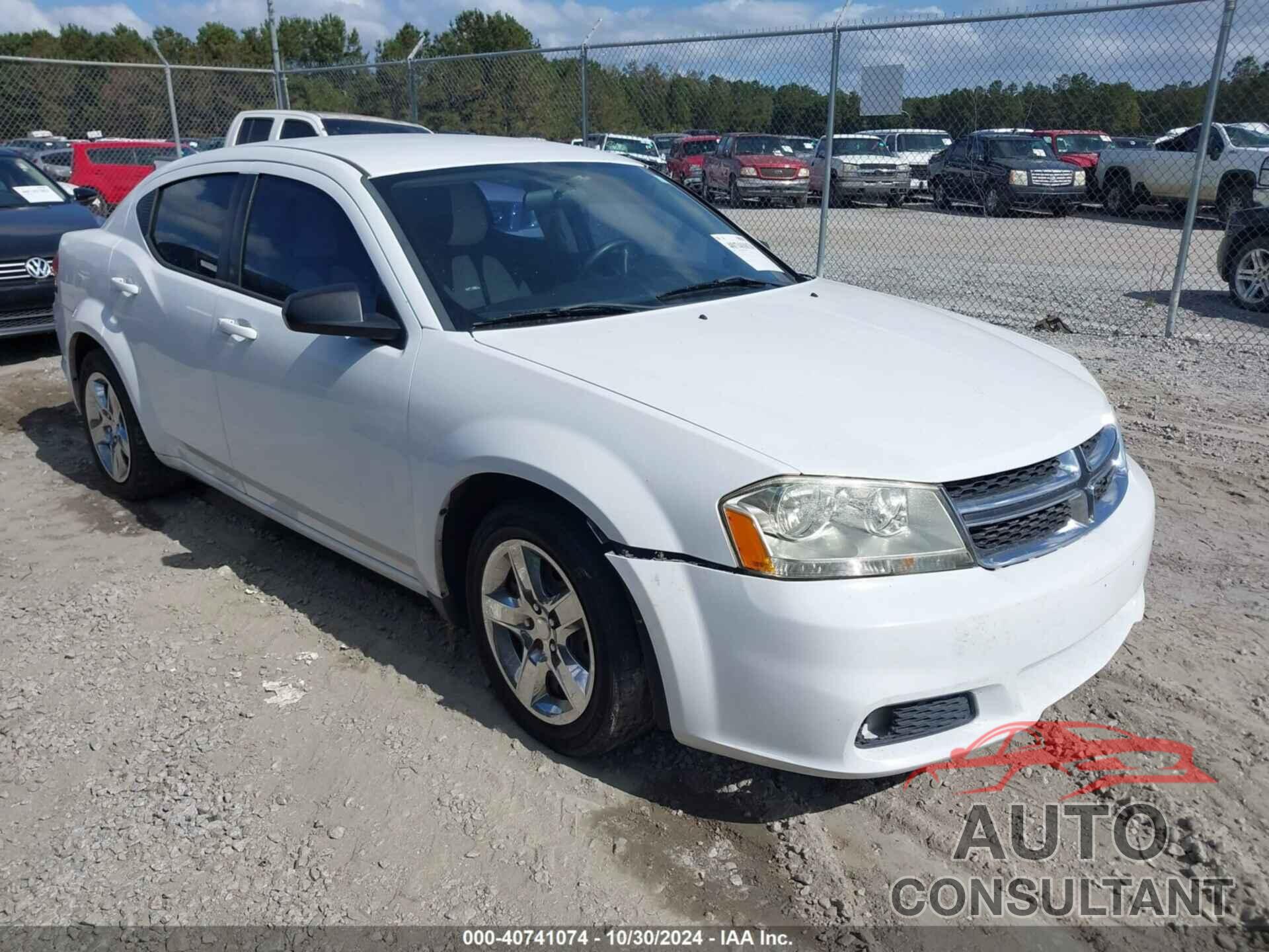 DODGE AVENGER 2014 - 1C3CDZAB6EN199611