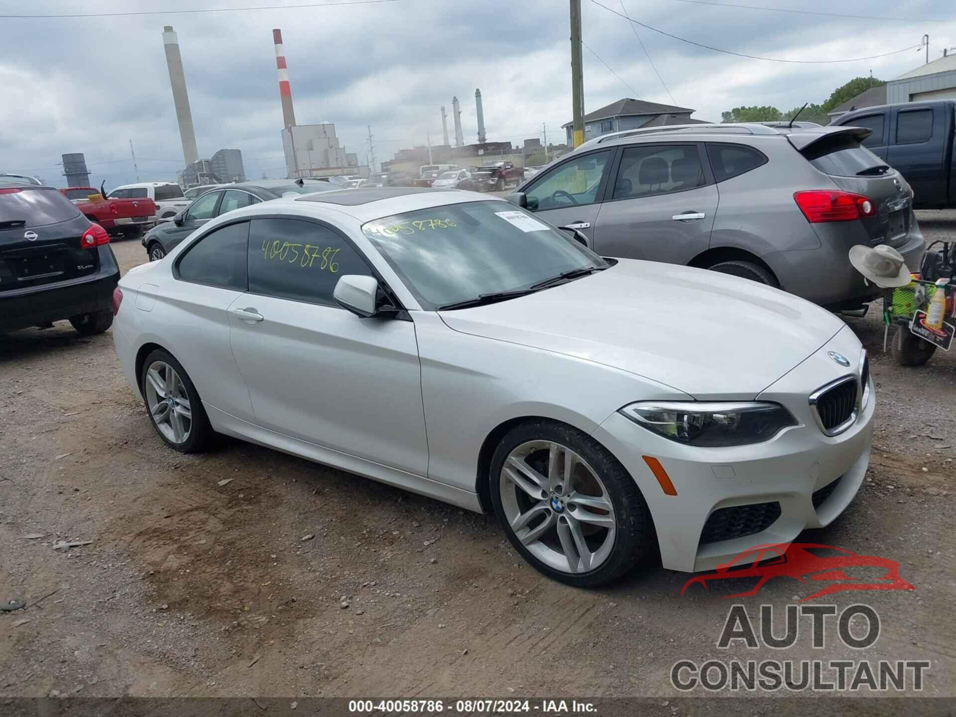 BMW 228I 2016 - WBA1G9C54GV598325