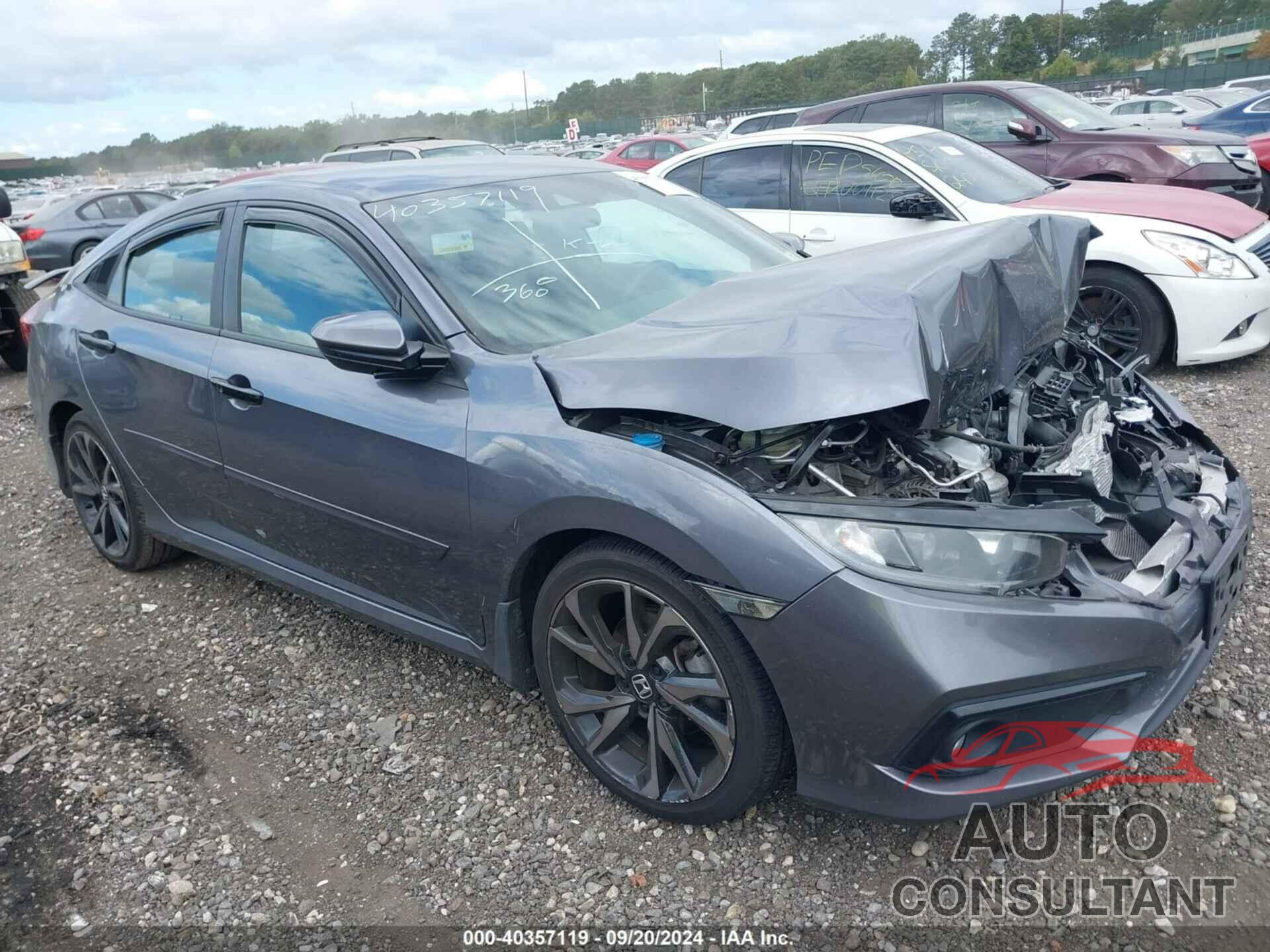 HONDA CIVIC 2020 - 2HGFC2F86LH528587