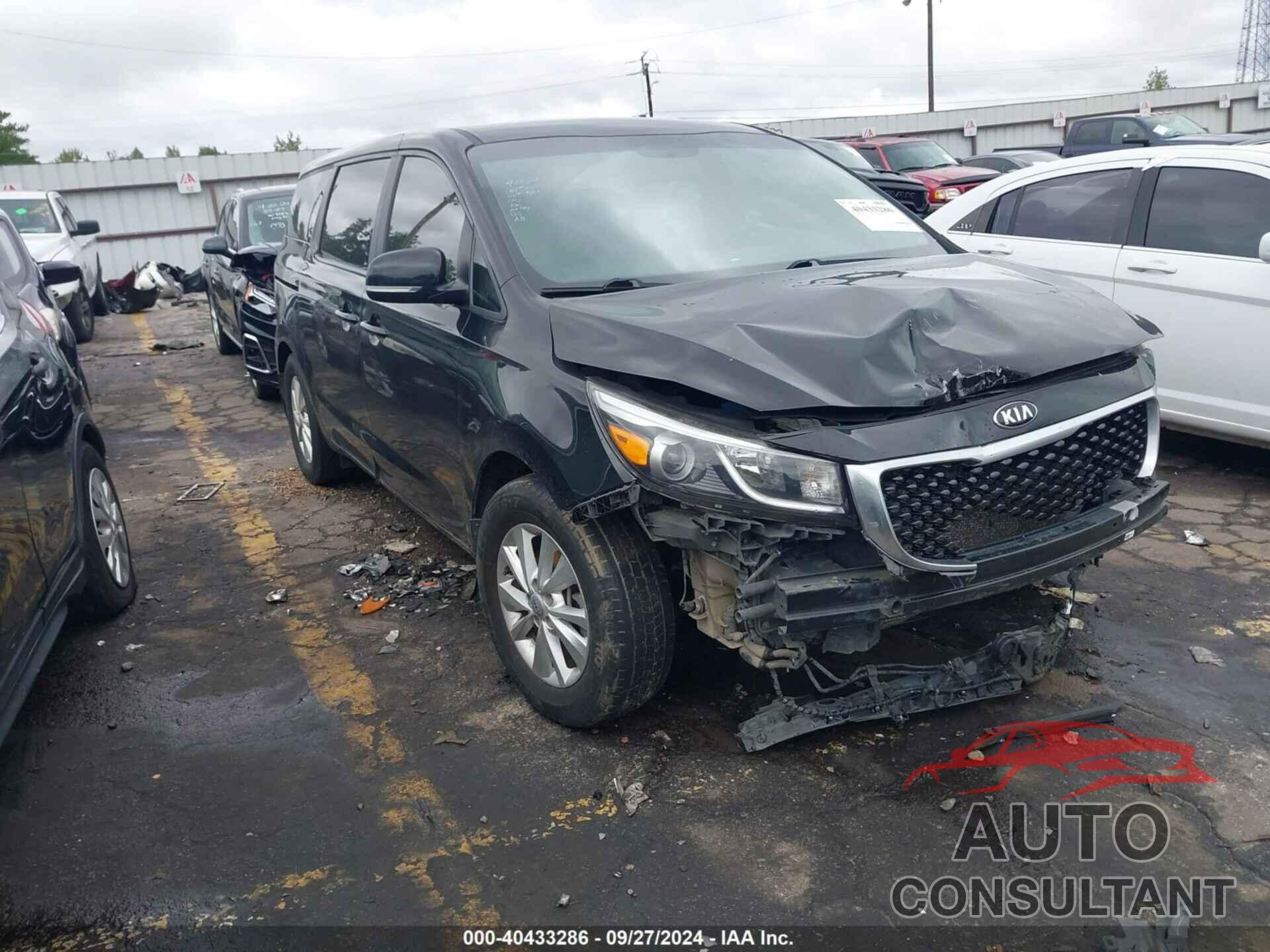 KIA SEDONA 2017 - KNDMA5C14H6259003