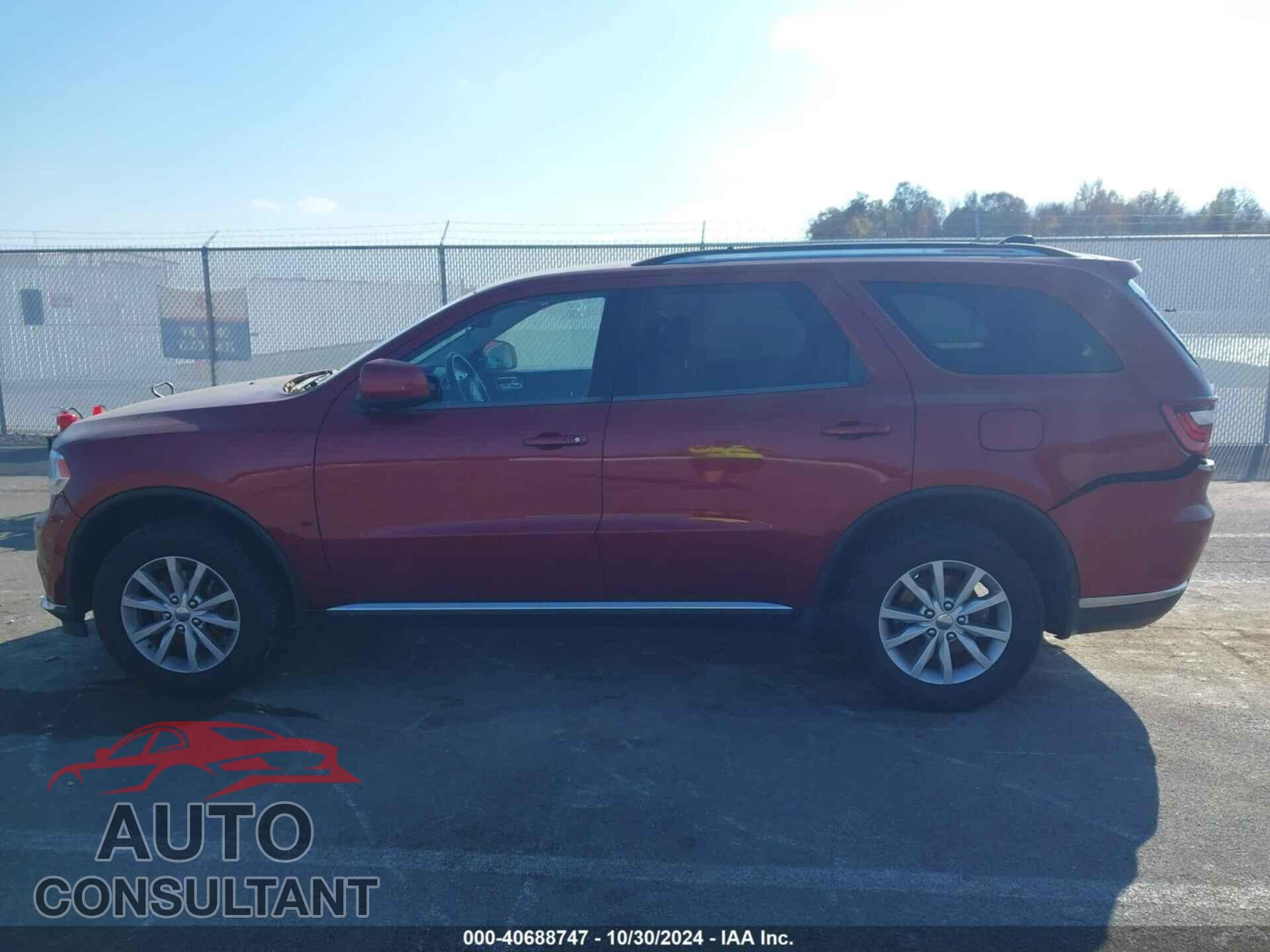 DODGE DURANGO 2015 - 1C4RDJAGXFC244825