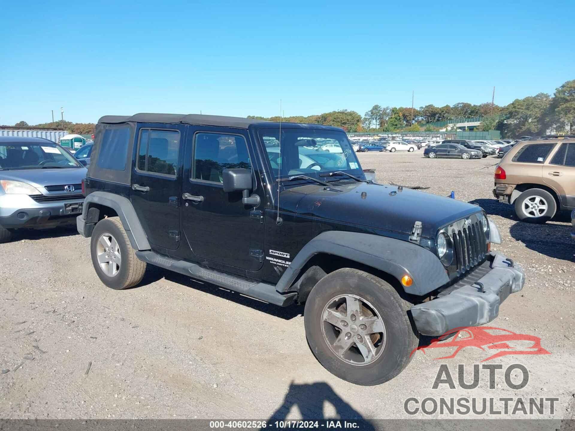 JEEP WRANGLER UNLIMITED 2010 - 1J4BA3H19AL100225