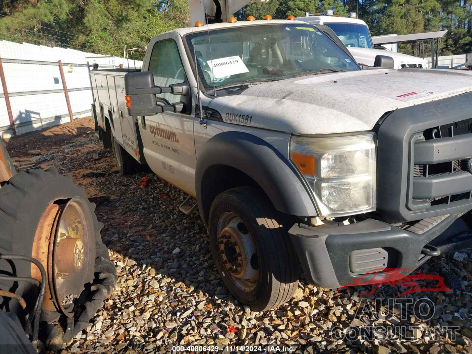 FORD F-450 CHASSIS 2015 - 1FDUF4GY4FEC64221