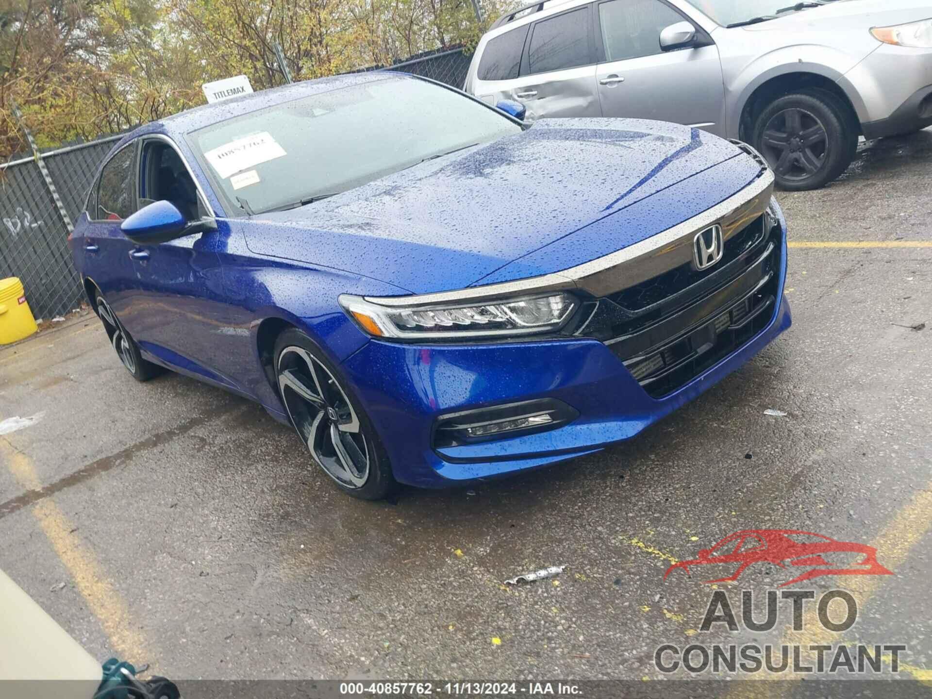 HONDA ACCORD 2019 - 1HGCV1F3XKA140268