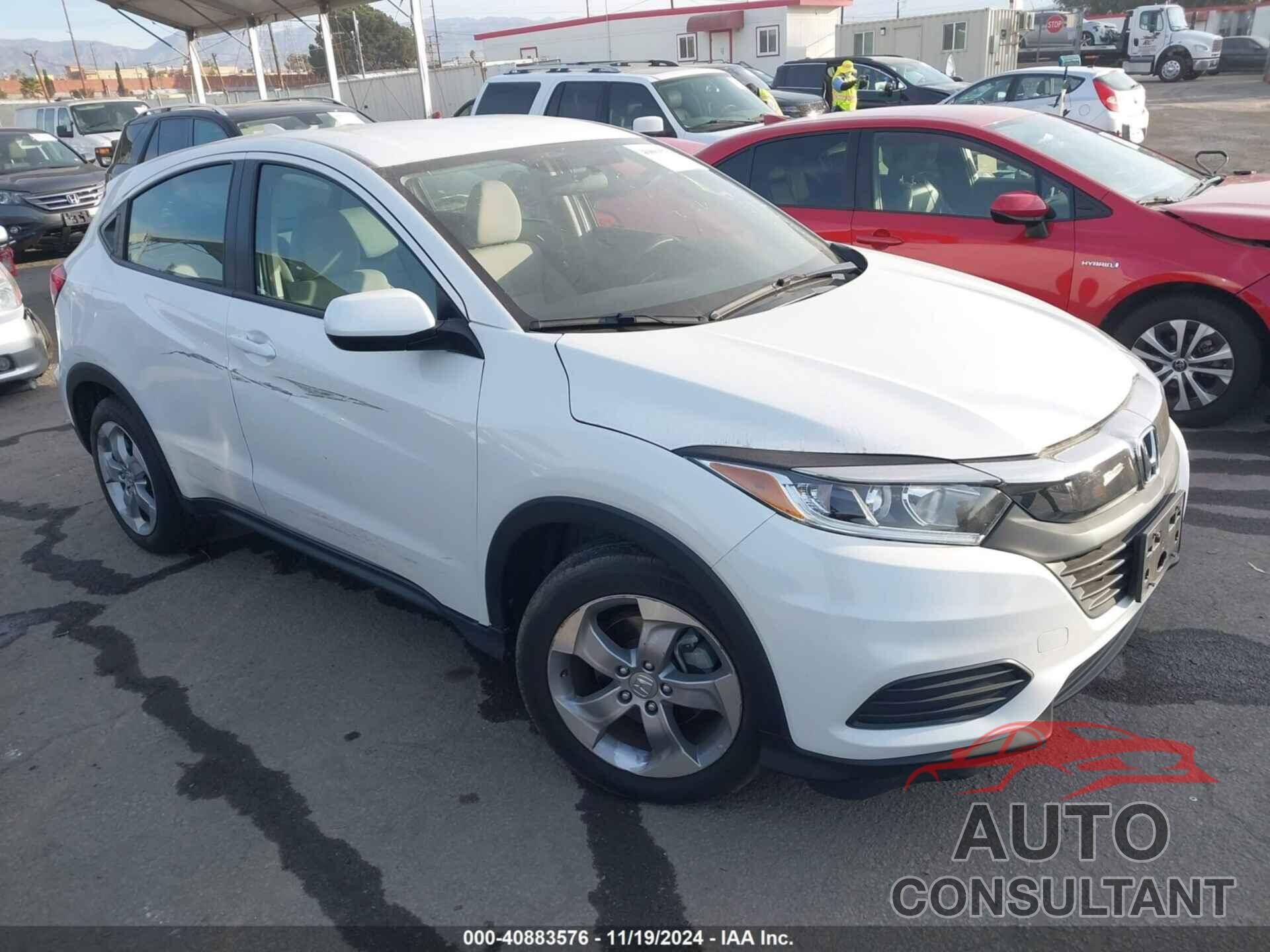 HONDA HR-V 2021 - 3CZRU5H39MM708722