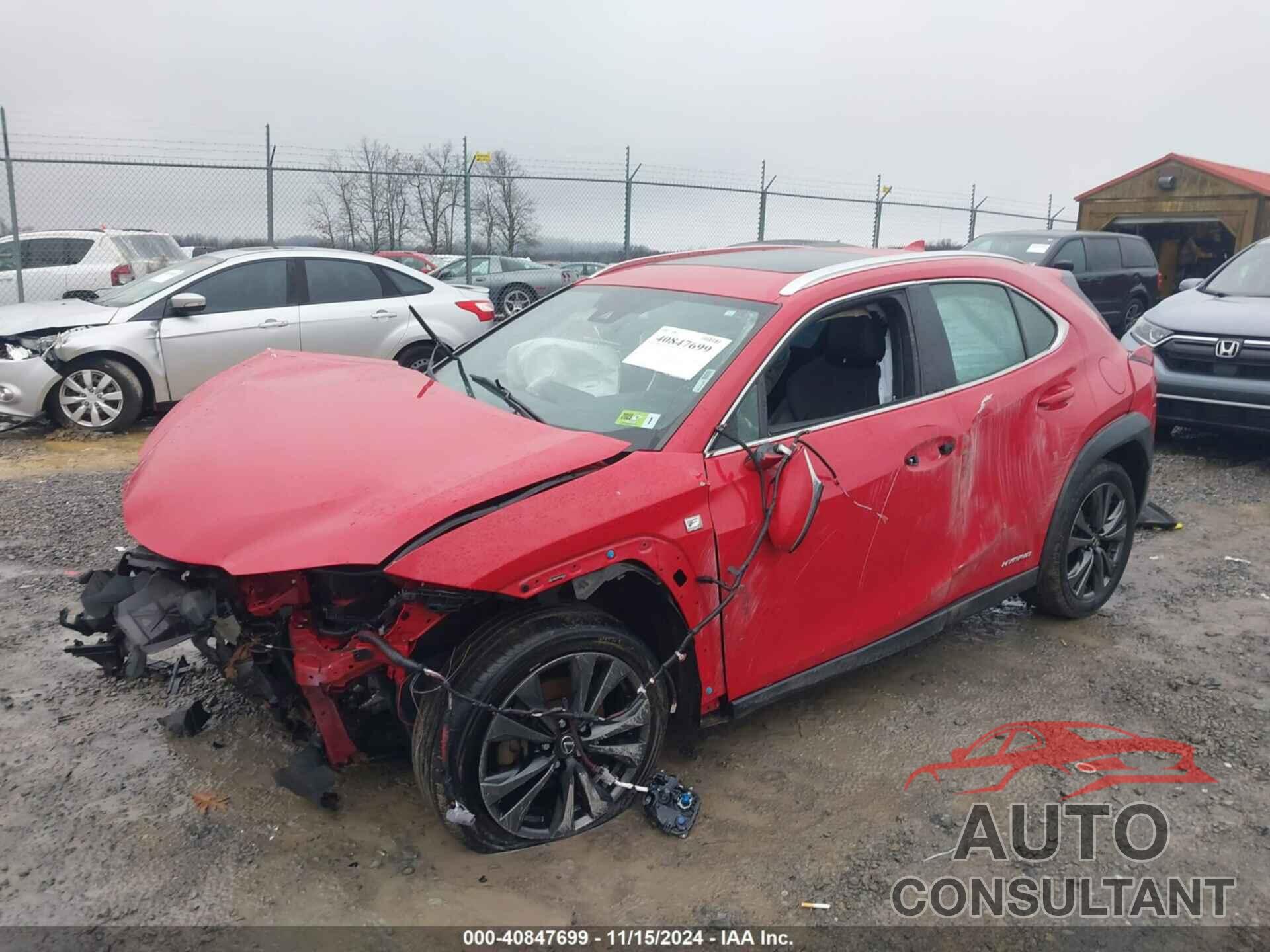 LEXUS UX 2019 - JTHU9JBH5K2006513