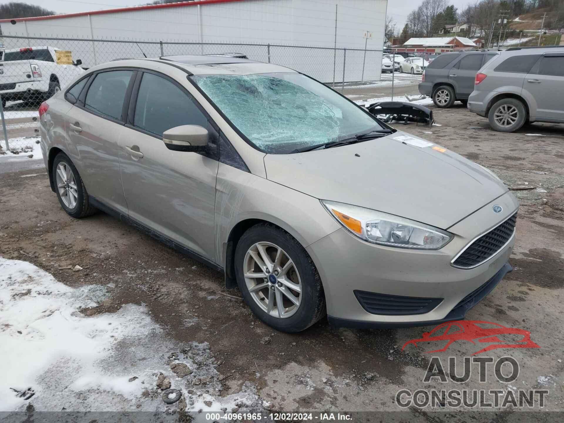 FORD FOCUS 2016 - 1FADP3F20GL237383