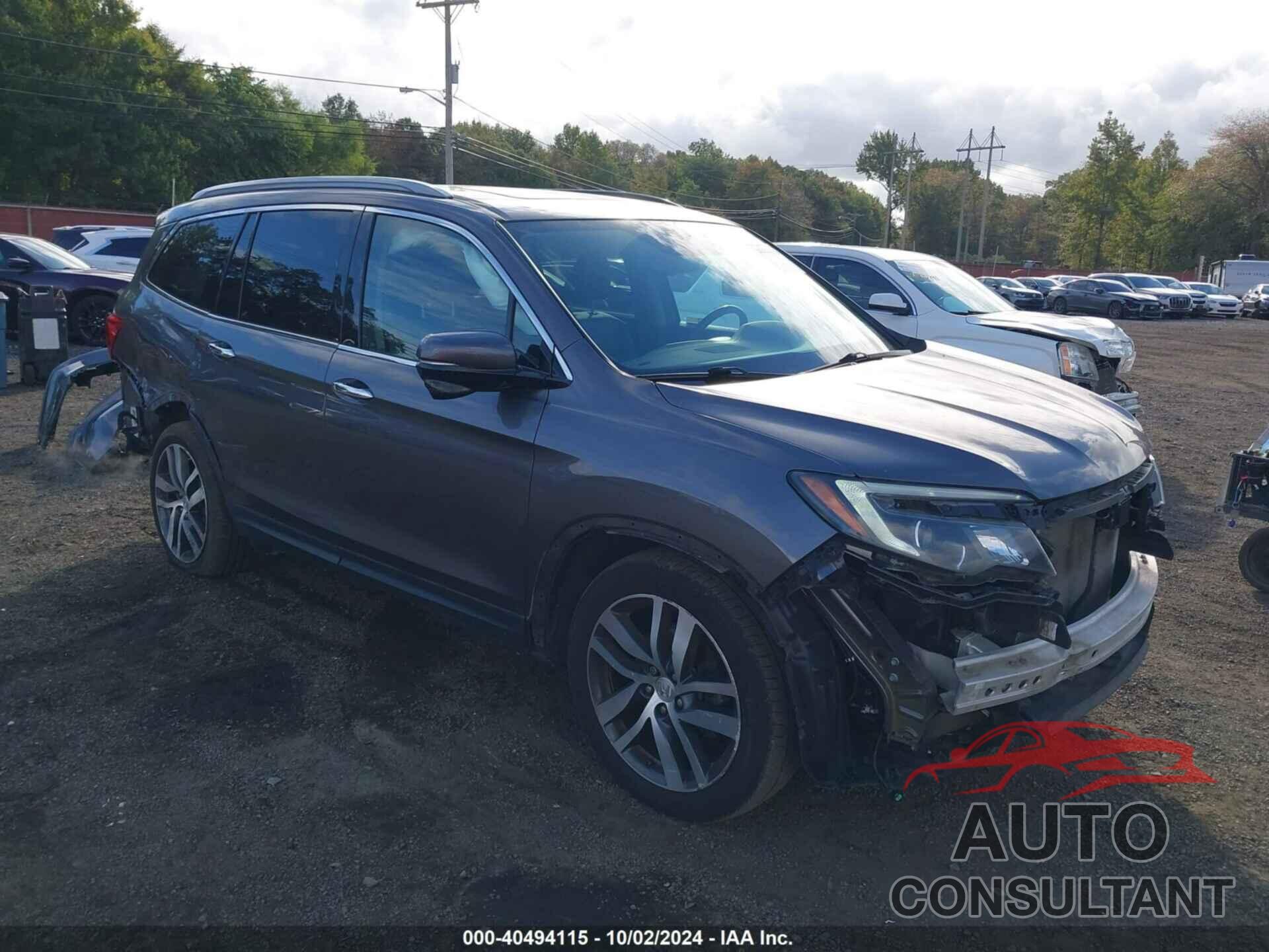 HONDA PILOT 2018 - 5FNYF6H99JB020032