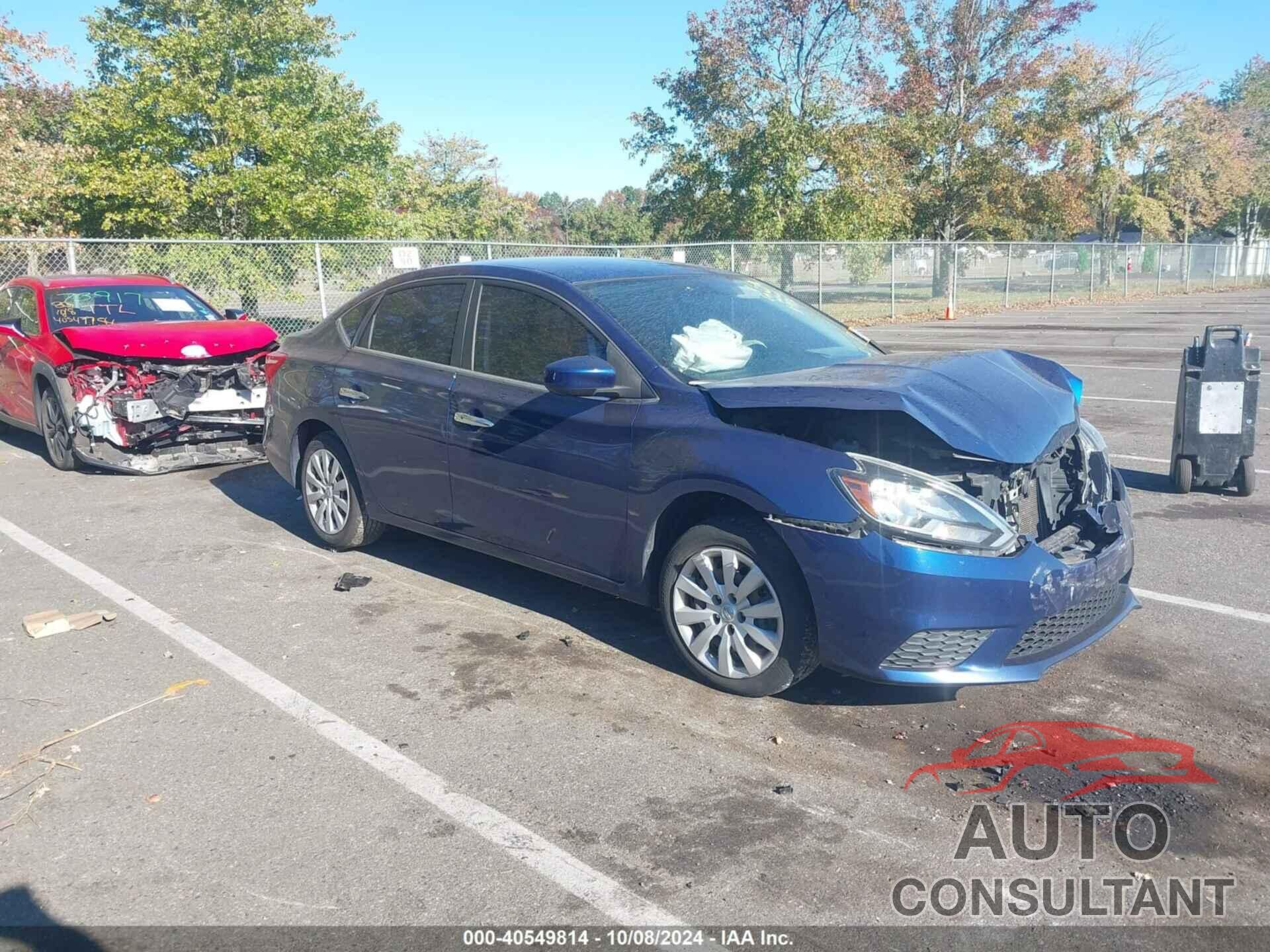 NISSAN SENTRA 2017 - 3N1AB7APXHY379936