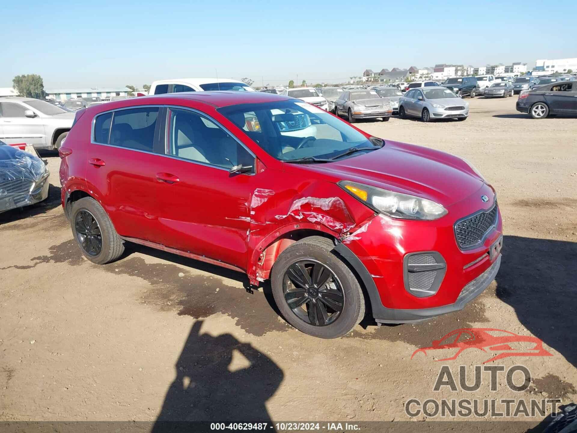 KIA SPORTAGE 2018 - KNDPM3AC8J7423026