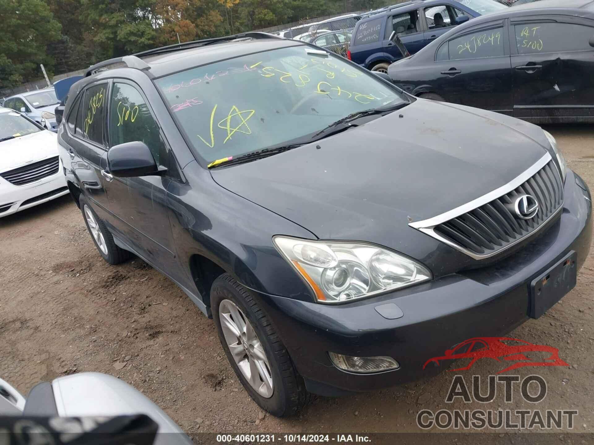 LEXUS RX 350 2009 - 2T2HK31U19C129489