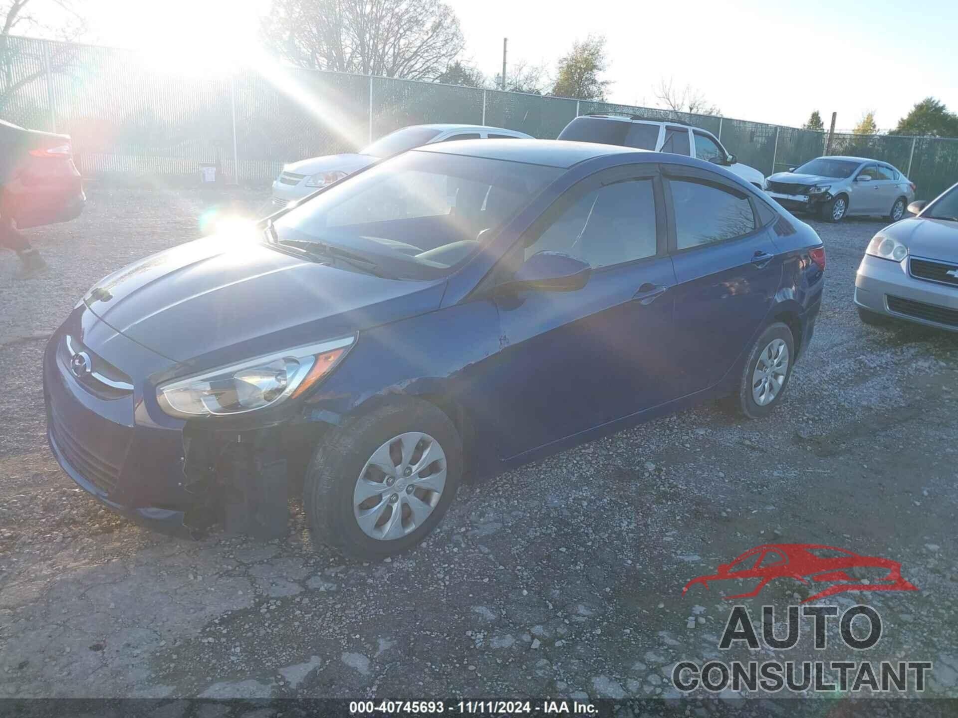 HYUNDAI ACCENT 2016 - KMHCT4AE5GU120803