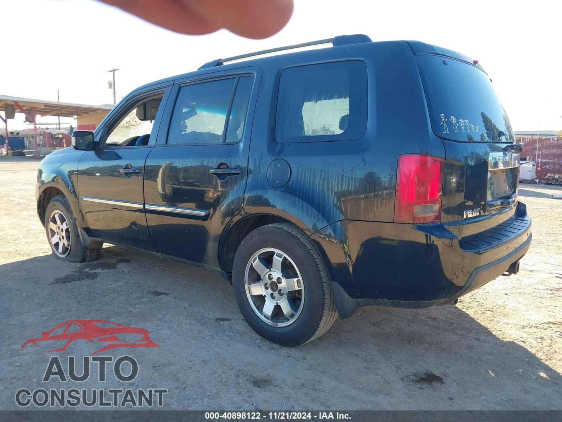 HONDA PILOT 2009 - 5FNYF38929B003485