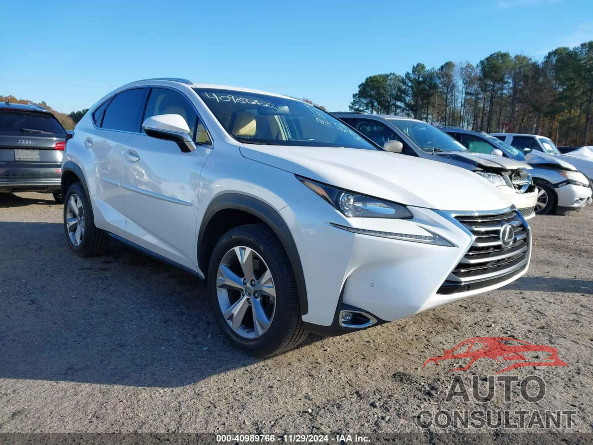 LEXUS NX 200T 2017 - JTJYARBZ1H2053254