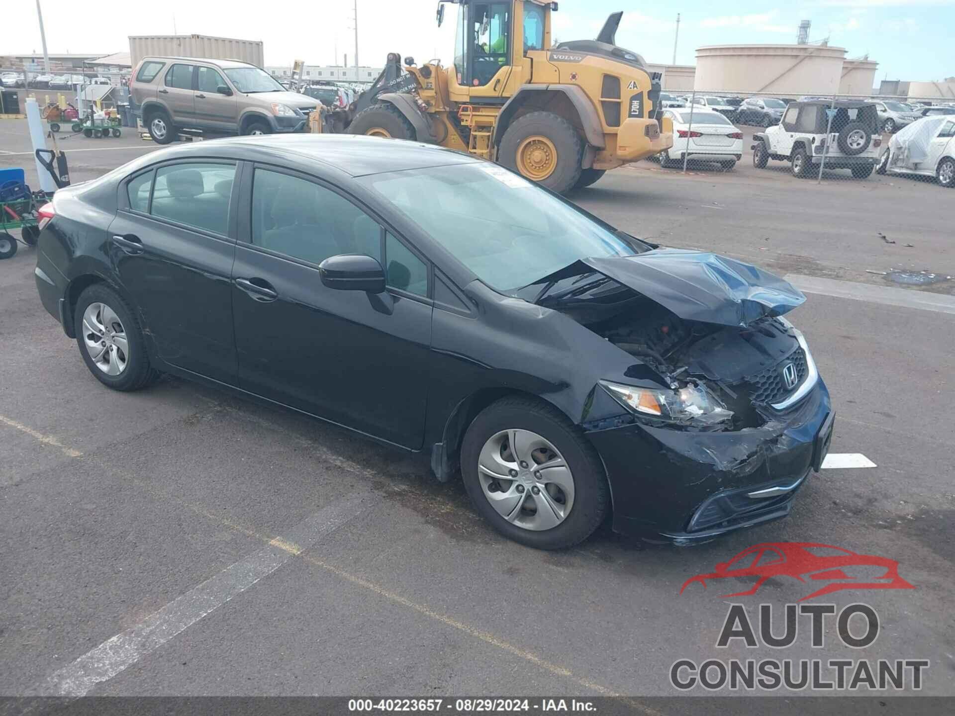 HONDA CIVIC 2015 - 19XFB2F52FE203474