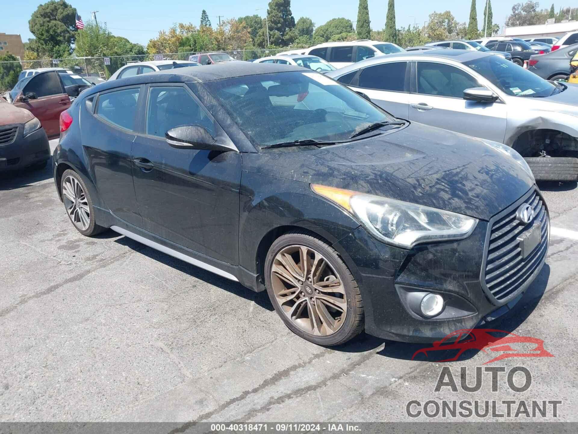 HYUNDAI VELOSTER 2016 - KMHTC6AE8GU255625