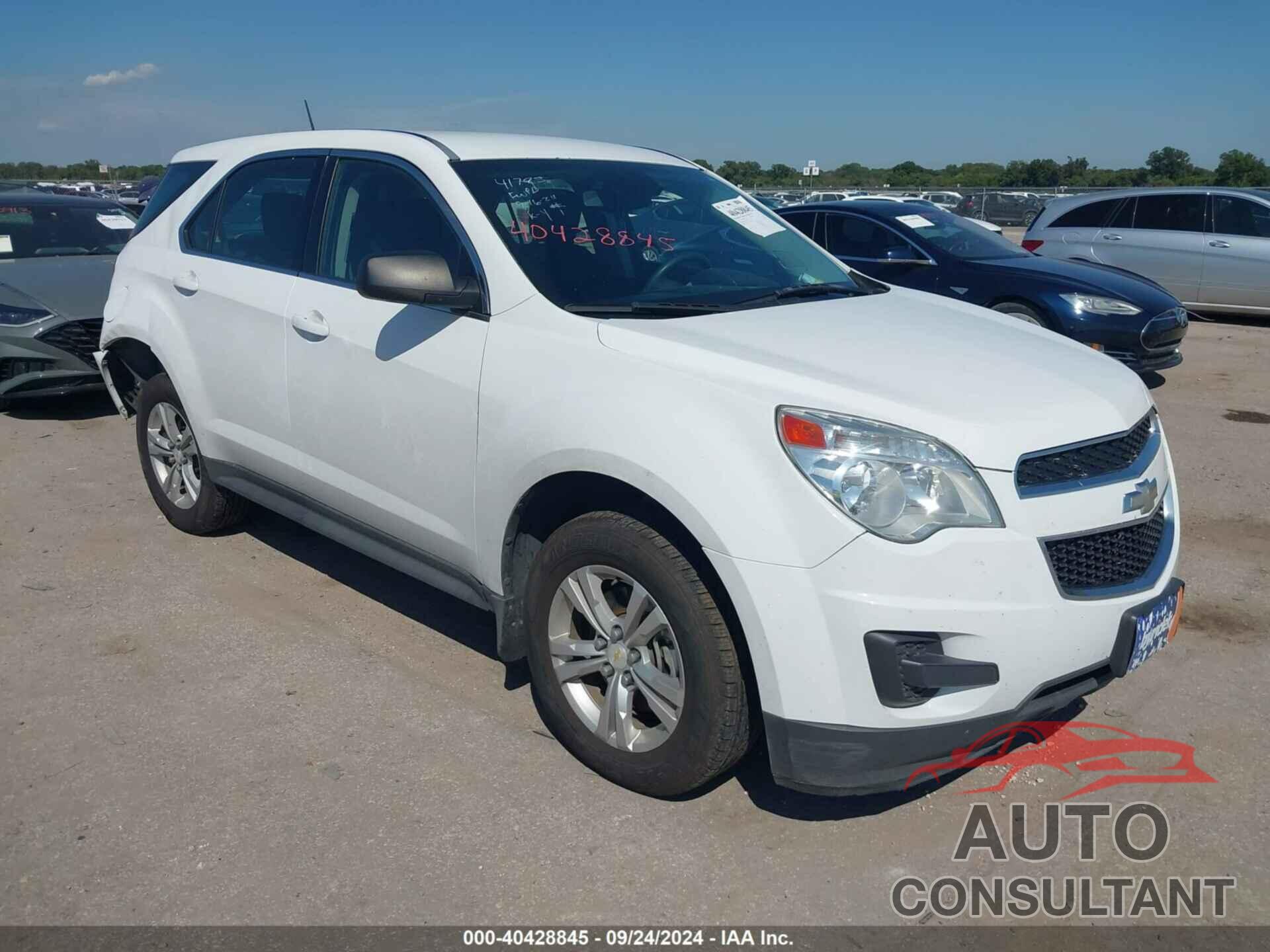 CHEVROLET EQUINOX 2013 - 2GNALBEK1D6383937