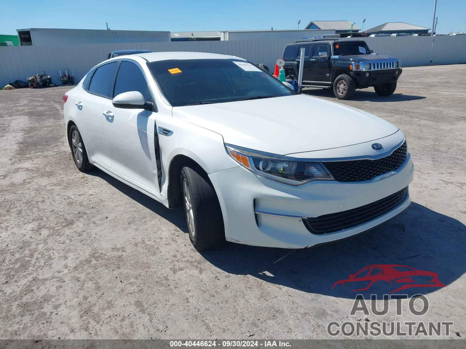 KIA OPTIMA 2016 - KNAGT4L37G5071886