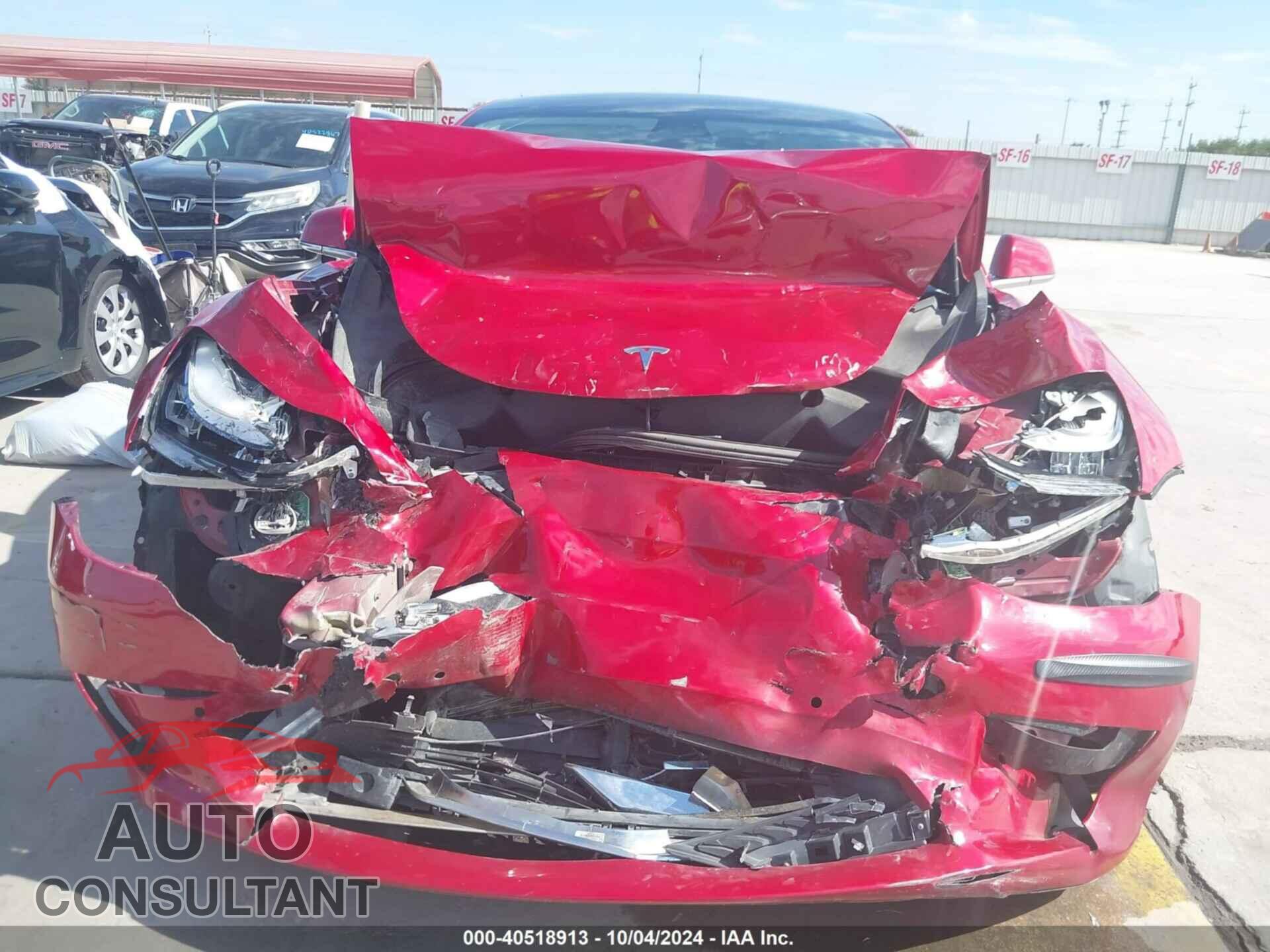 TESLA MODEL 3 2018 - 5YJ3E1EB4JF100751