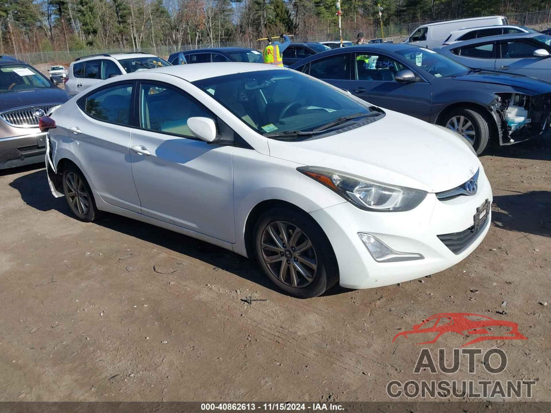 HYUNDAI ELANTRA 2014 - 5NPDH4AE2EH463053