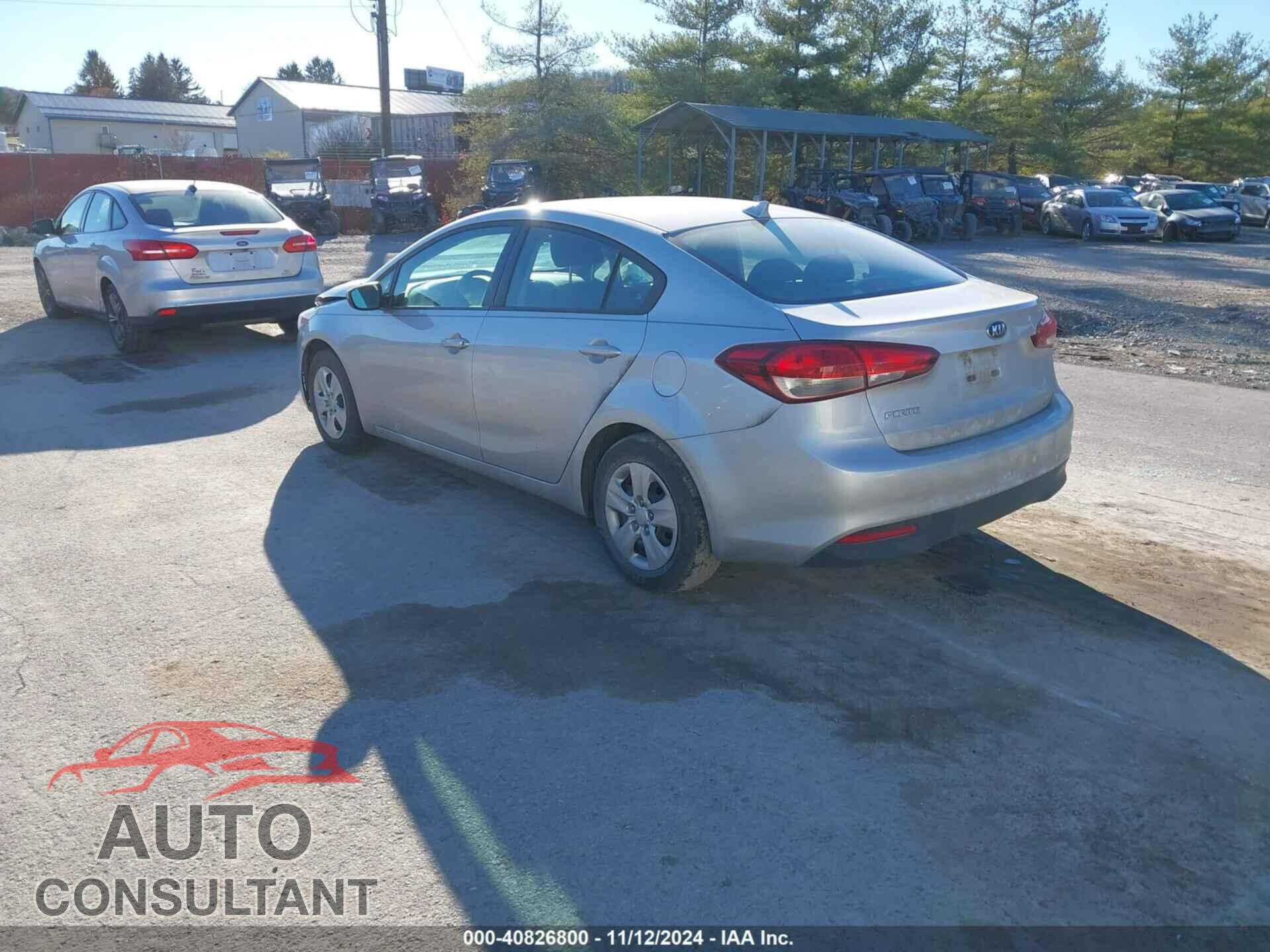 KIA FORTE 2017 - 3KPFK4A74HE072894