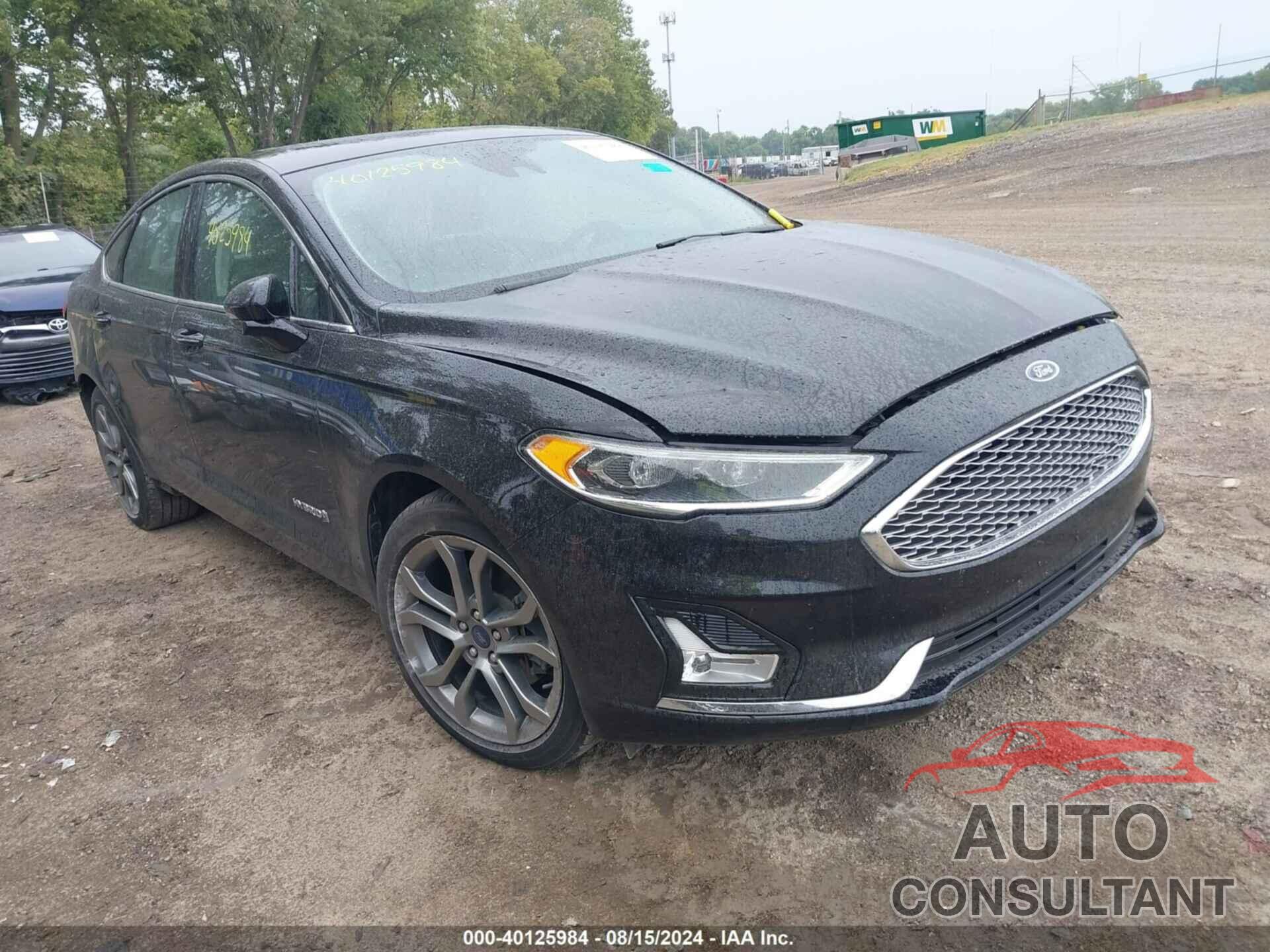 FORD FUSION HYBRID 2019 - 3FA6P0RUXKR204311