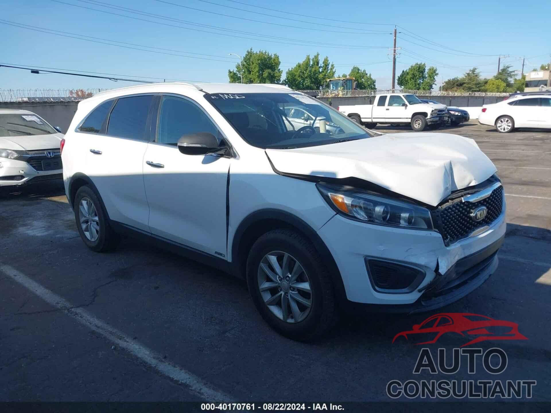 KIA SORENTO 2016 - 5XYPGDA36GG080421