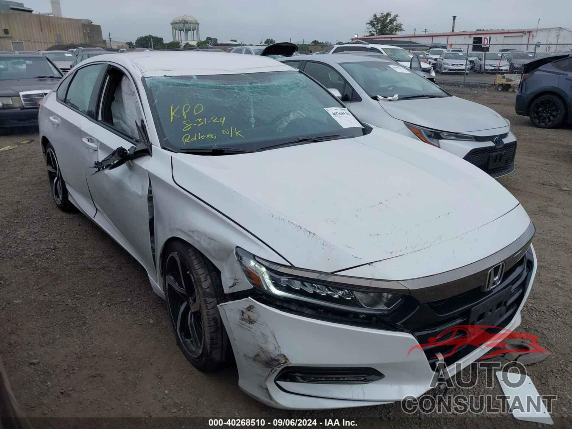 HONDA ACCORD 2019 - 1HGCV1F39KA009266